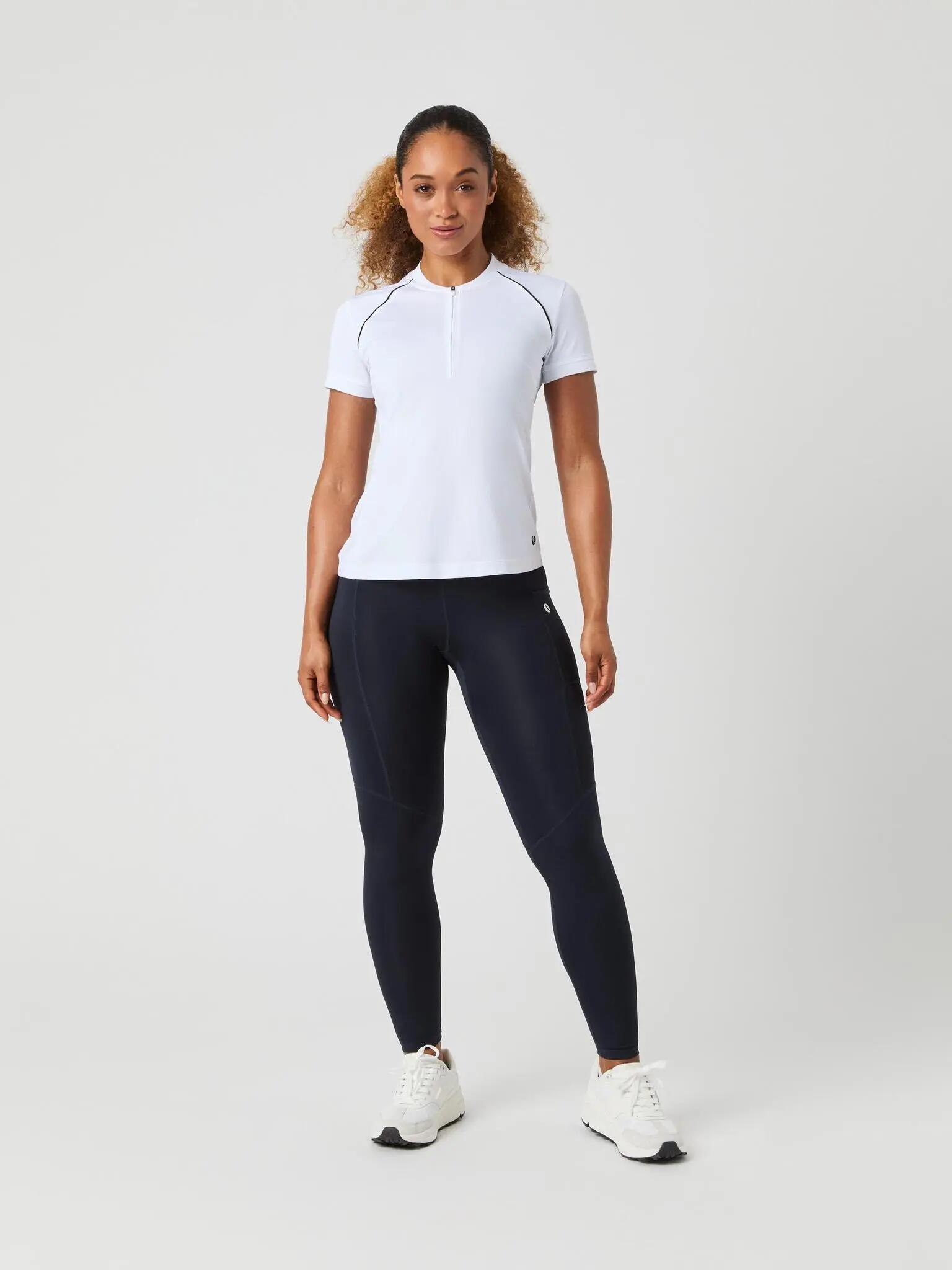bjorn_borg ACE ZIP POLO SHIRT in Brilliant White 3/5