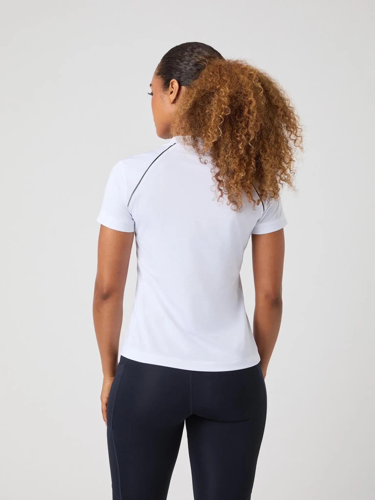 bjorn_borg ACE ZIP POLO SHIRT in Brilliant White 2/5
