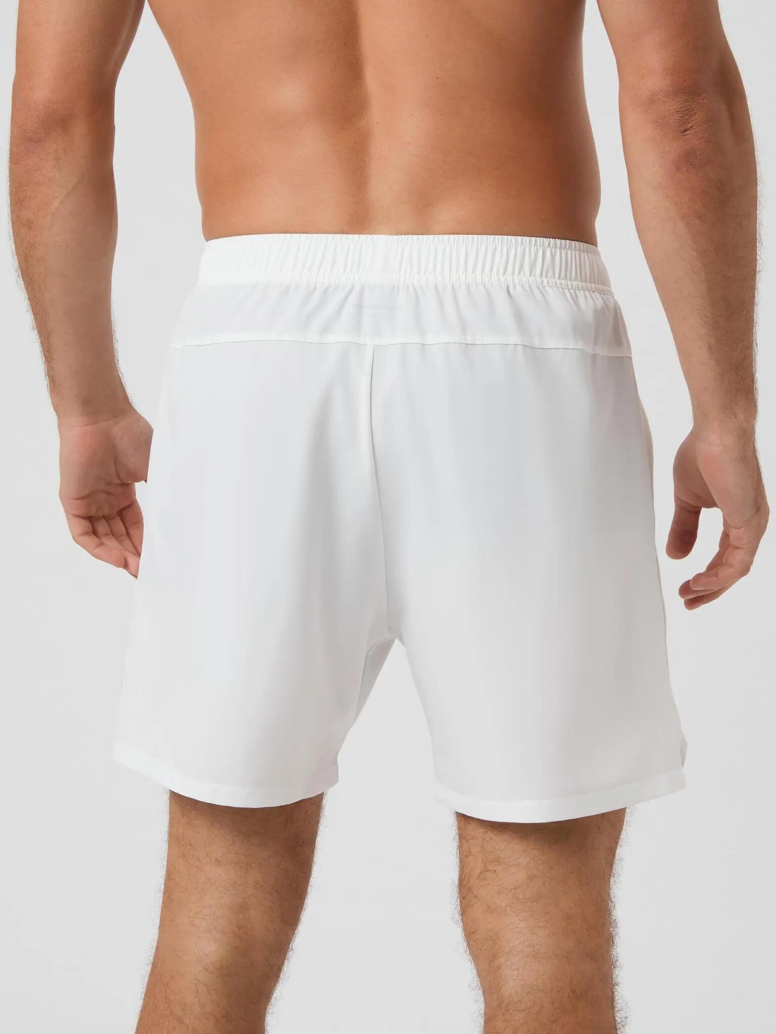 bjorn_borg ACE RACQUET 7" SHORTS homem em poliéster reciclado Brilliant White 2/5