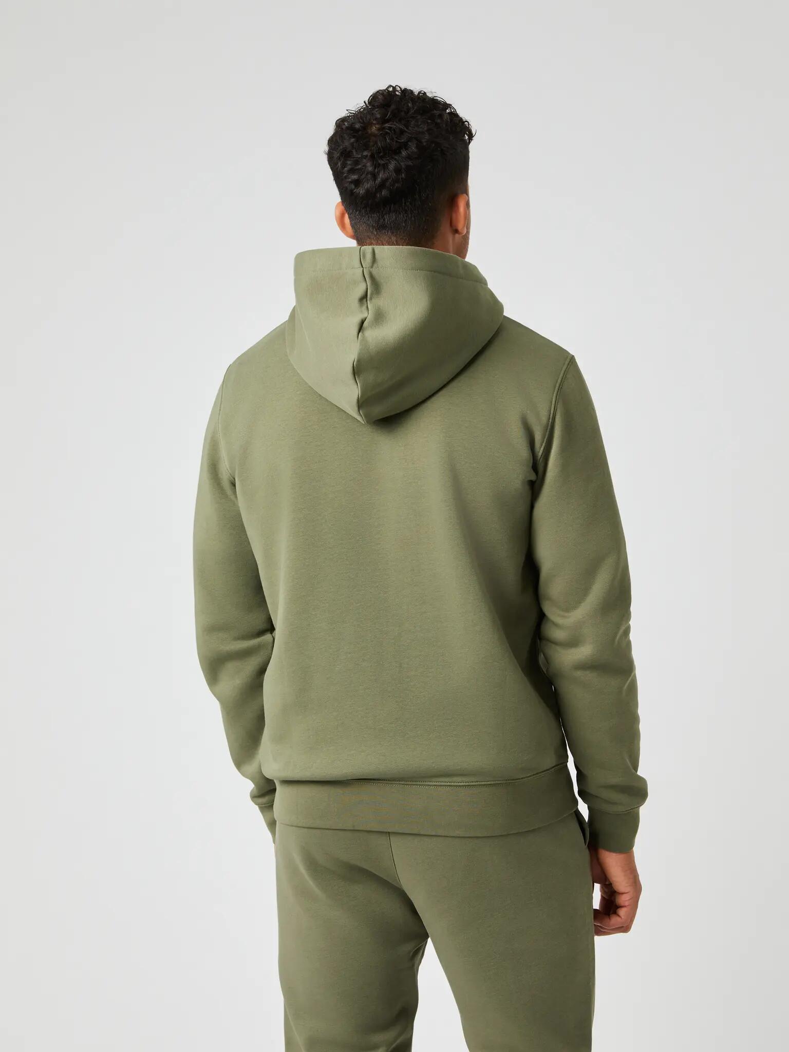 bjorn_borg CENTRE ZIP HOODIE em DUSTY OLIVE 2/5