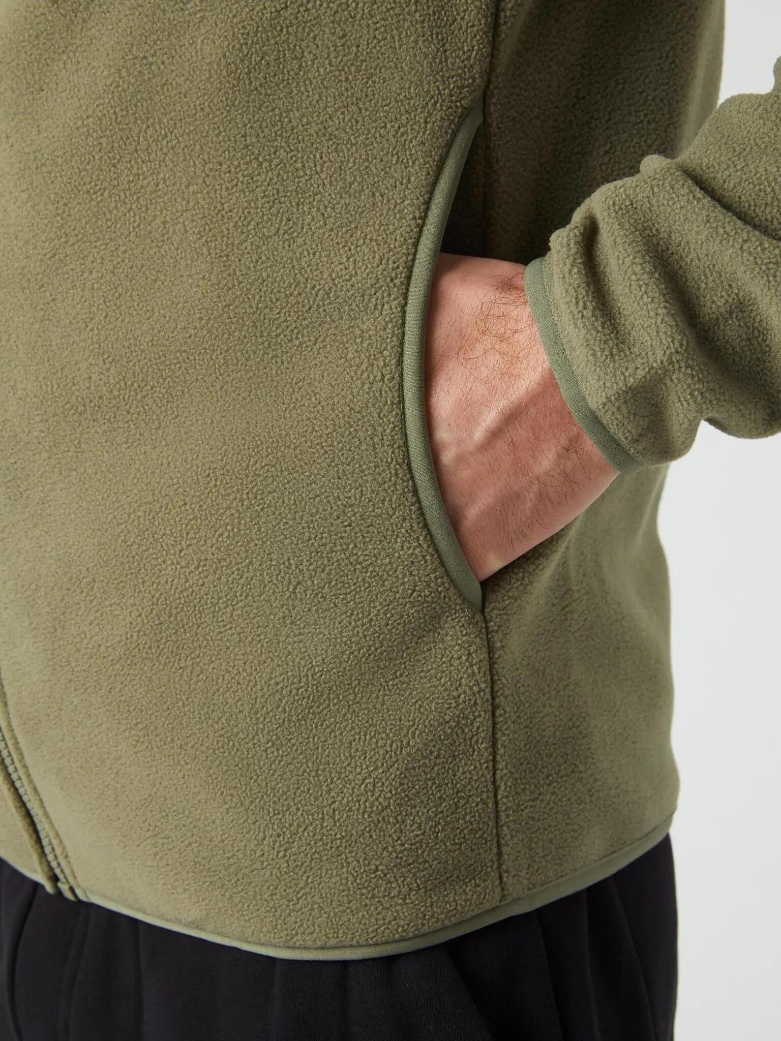 bjorn_borg BORG FULL ZIP FLEECE polar com fecho integral Deep Lichen Green 5/5