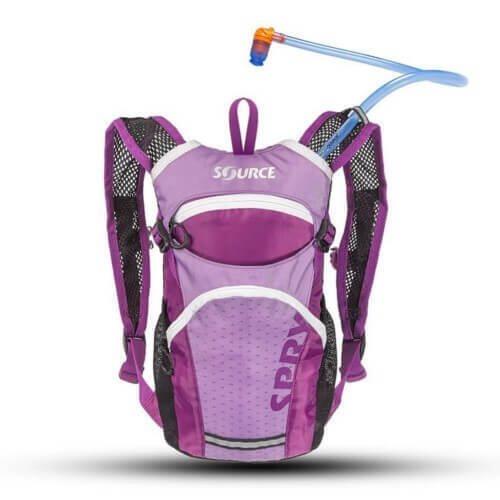 Sac d'hydratation pour enfants Spry 1,5 litre - Violet clair