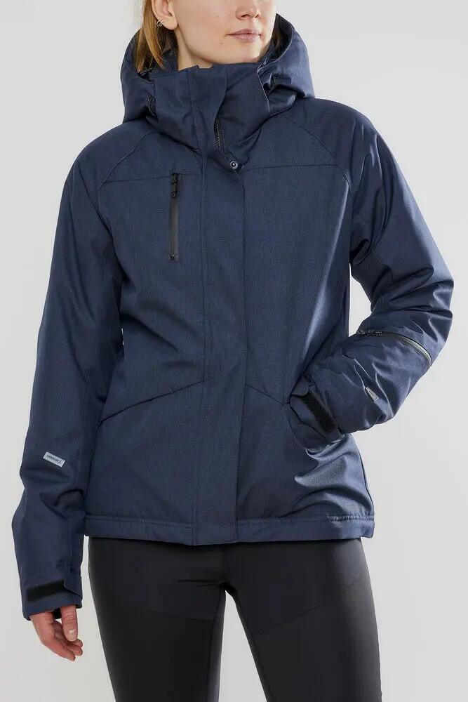 craft Mountain Padded Jacket W – Gewatteerde damesjas met afneembare capuchon 3/7