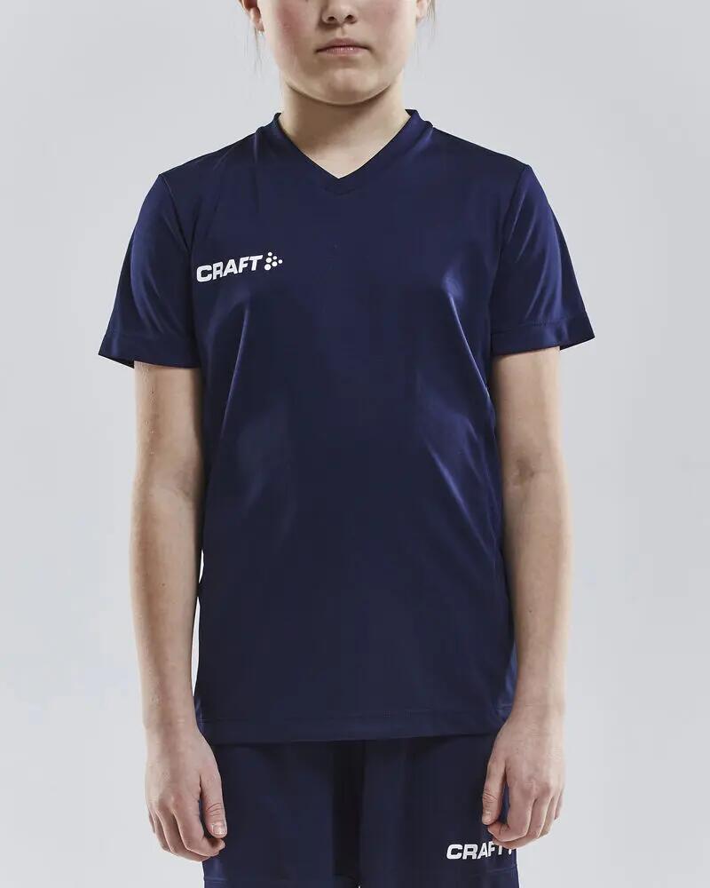 craft Squad Go Jersey Solid Jr - Junior shirt stretch Navy 2/3