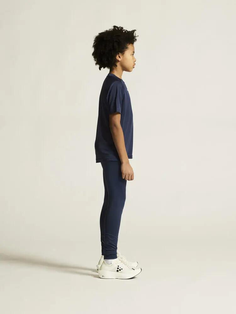 craft Rush 2.0 SS Tee Jr – T-shirt d'entraînement légère en polyester recyclé 5/7