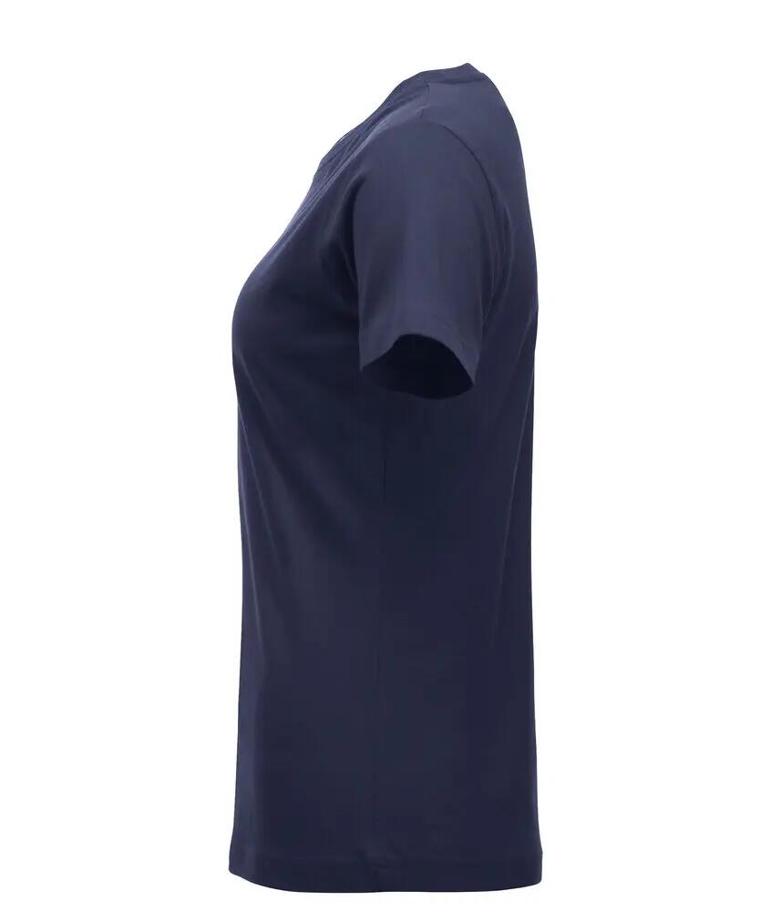 clique New Classic-T Women – T-shirt classica in cotone ringspun 3/4