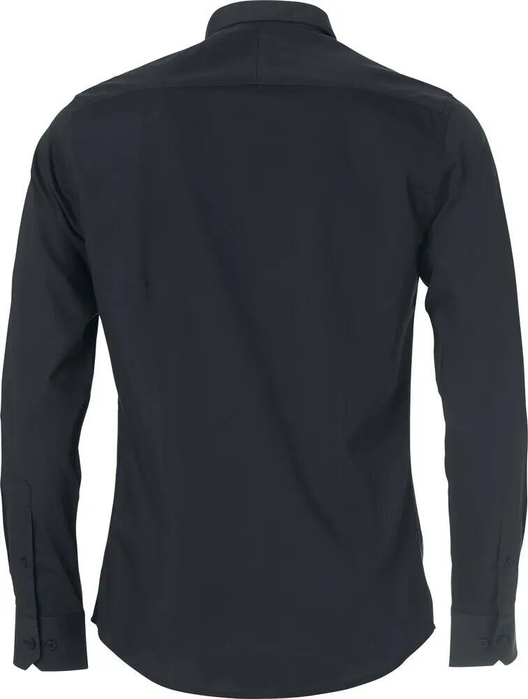 clique Clark camisa manga larga 100% algodón — corte regular, Easy Care 2/4
