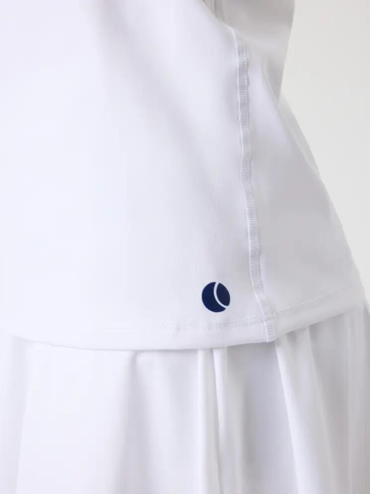 bjorn_borg ACE RACERBACK TANK TOP JUNIOR en polyester recyclé - BRILLIANT WHITE 4/5