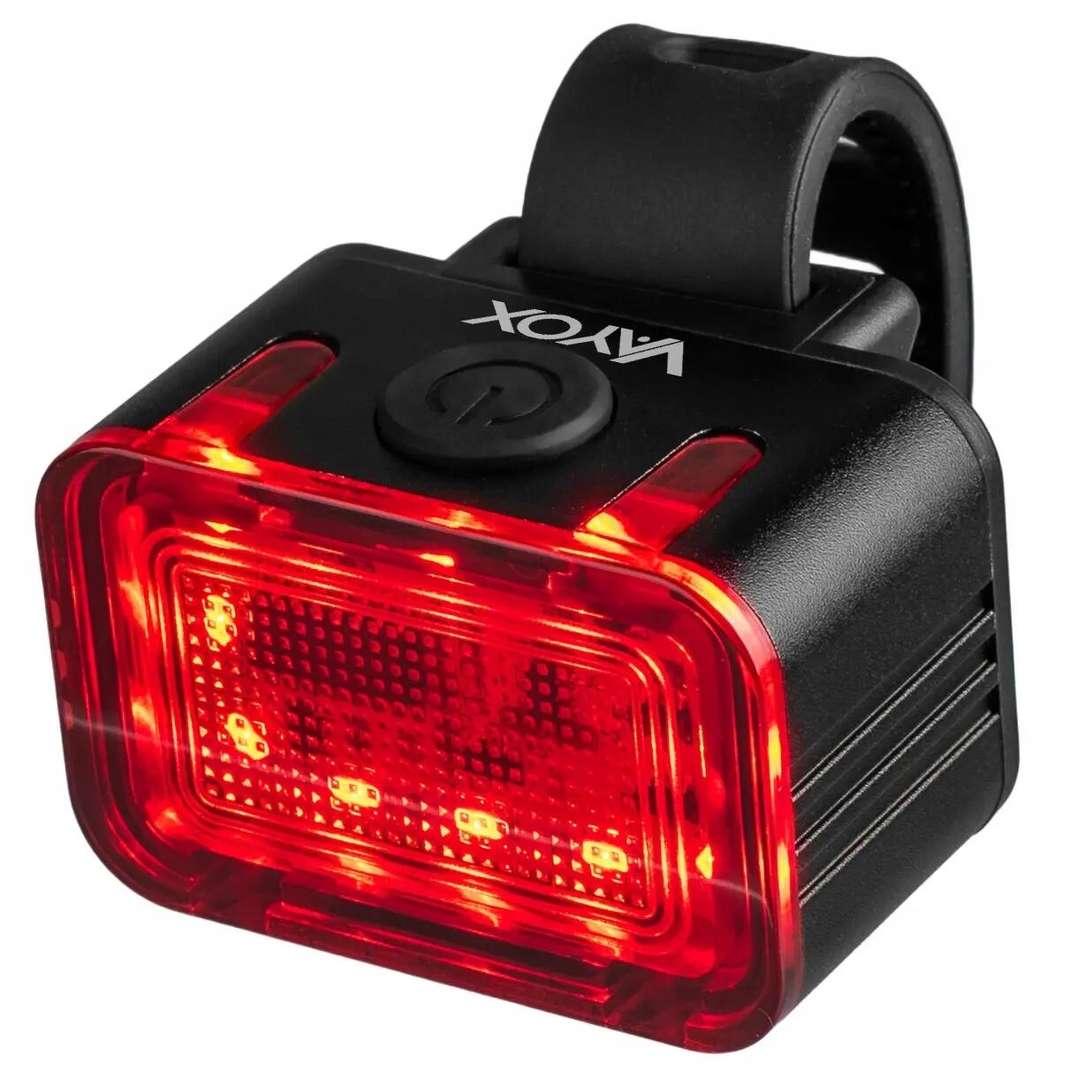 Luce posteriore per bici Vayox VA0152 300 lm, luce rossa, USB-C 10/15