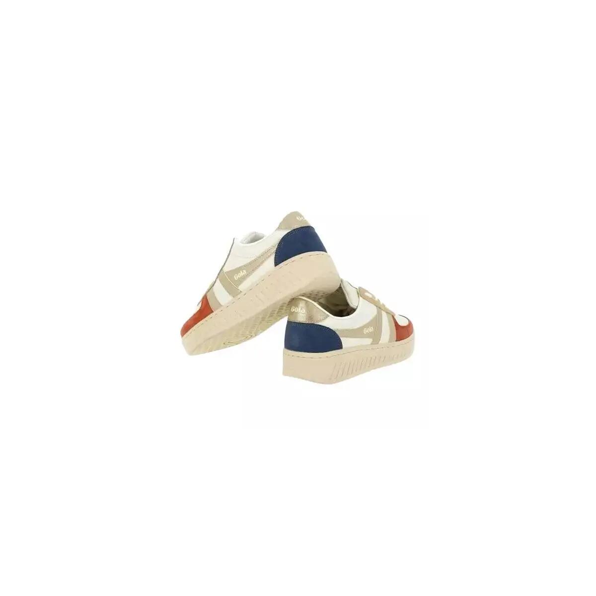 Chaussures Femme Baskets Gola GRANDSLAM QUADRANT Blanc cassé Gola 4/5