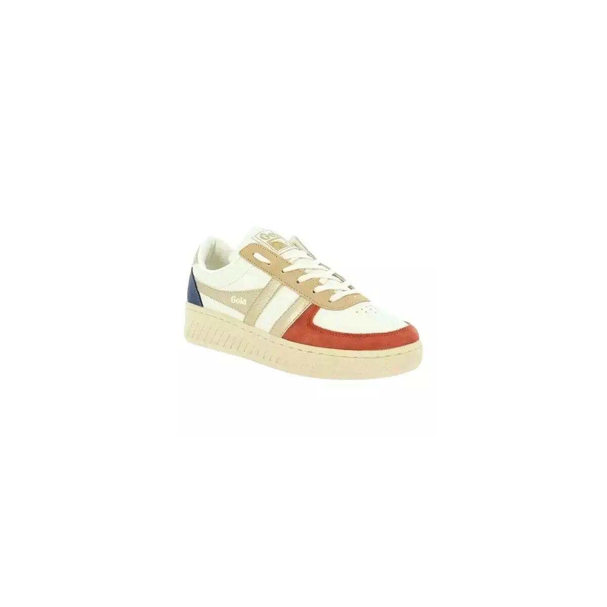 Chaussures Femme Baskets Gola GRANDSLAM QUADRANT Blanc cassé Gola 2/5