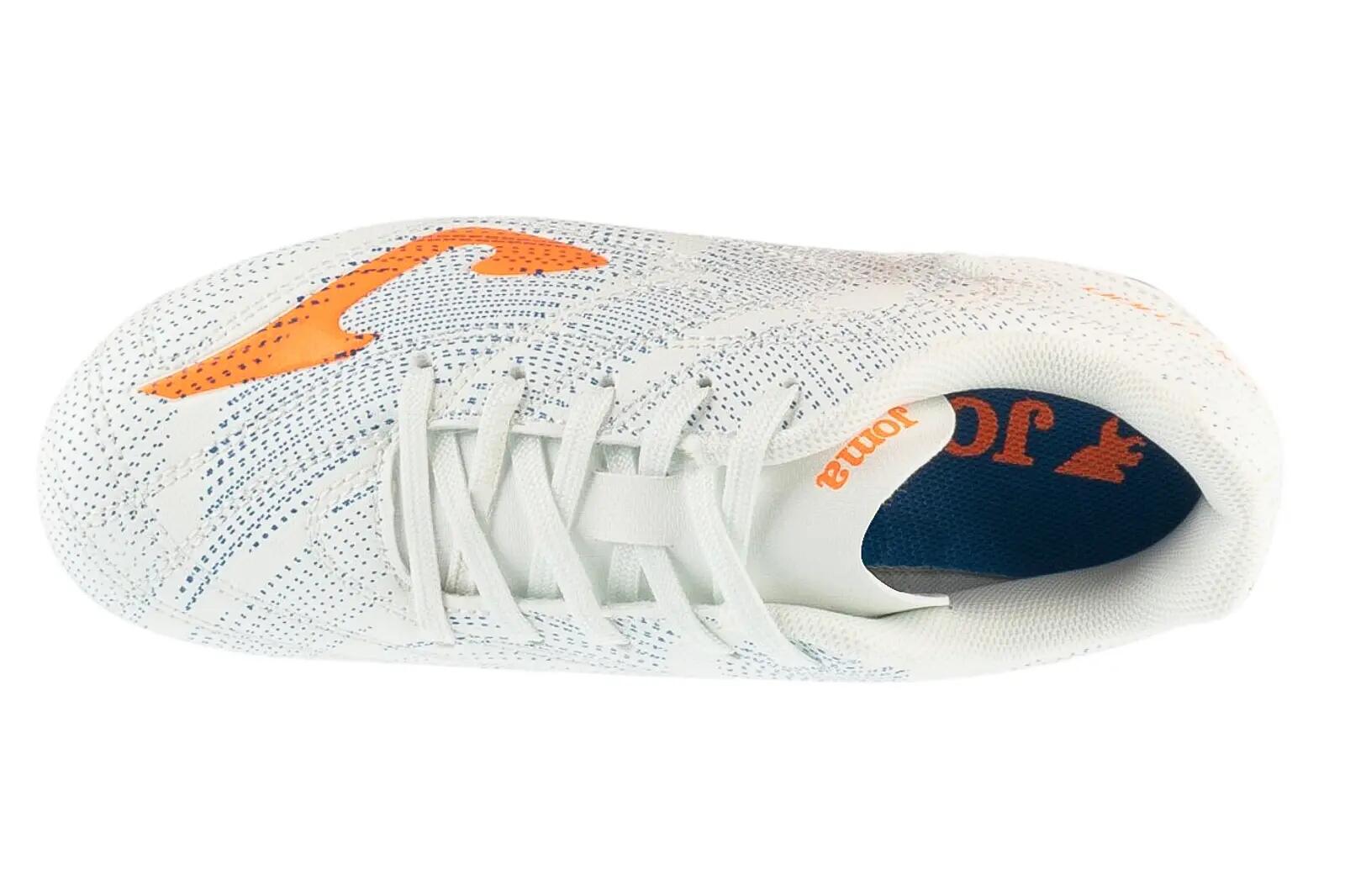 Chaussures Football Football Enfants Joma Evolution Jr 26 FG Blanc 3/5