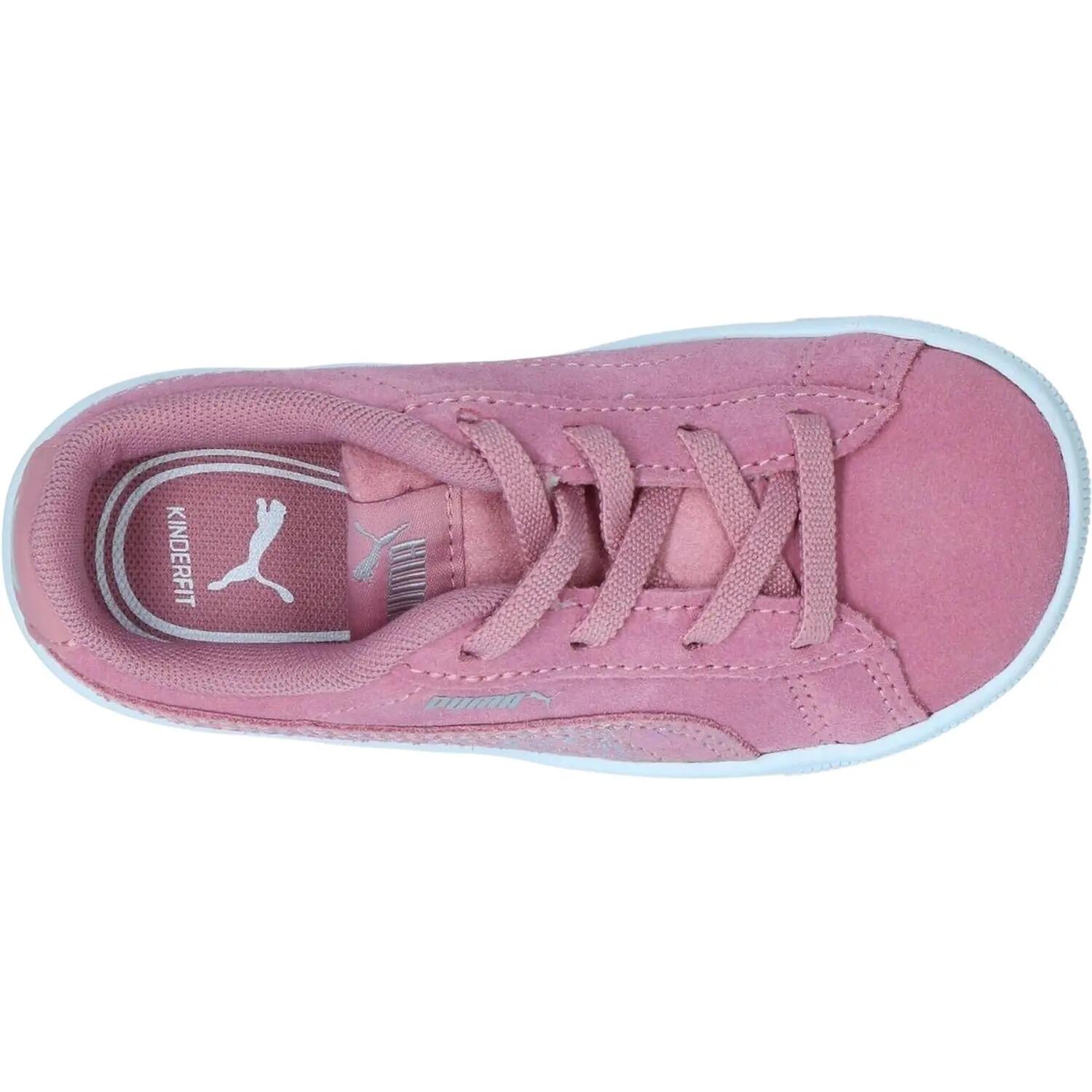 Sneaker "Vikky", Ökologisches Leder Kinder Pink 4/10