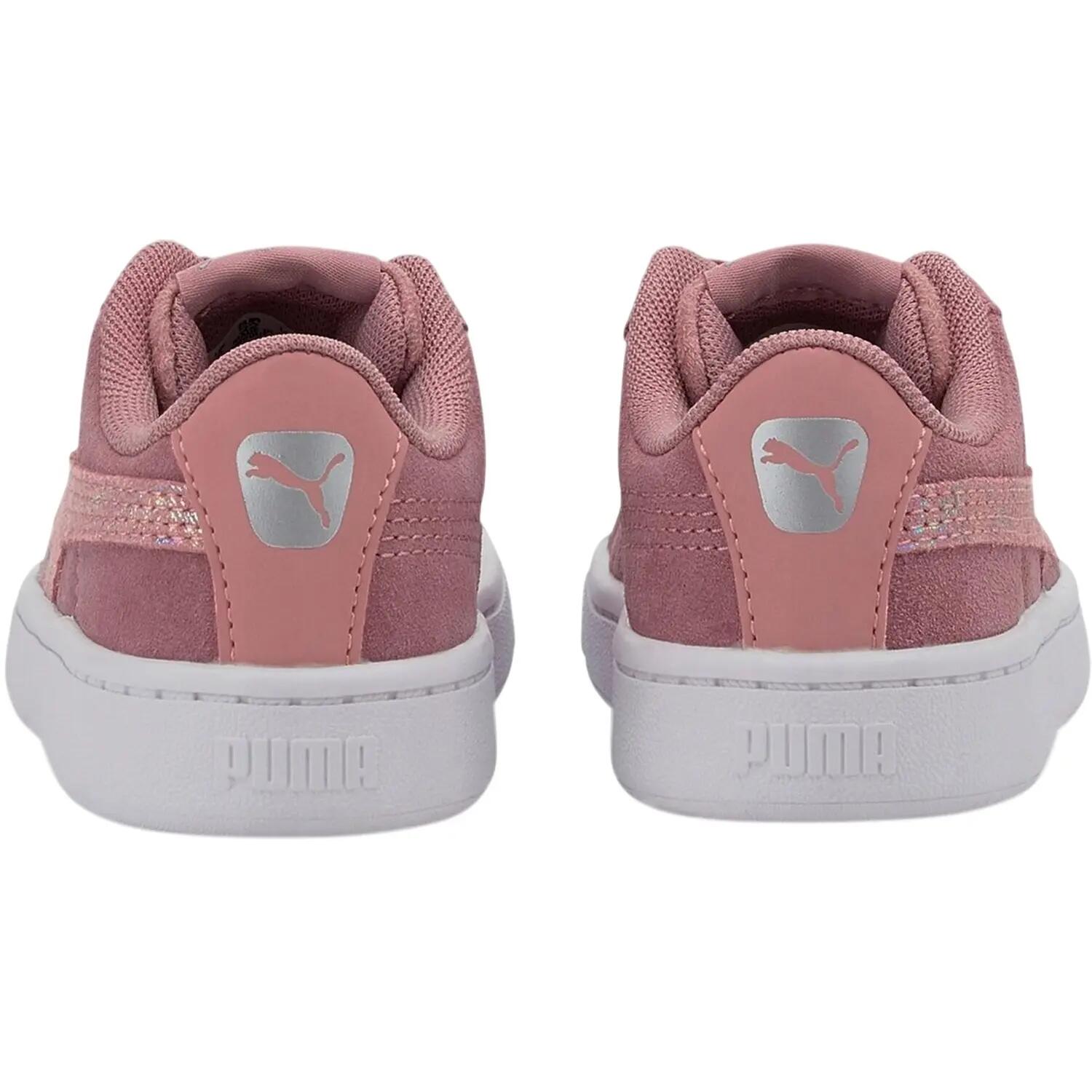 Sneaker "Vikky", Ökologisches Leder Kinder Pink 2/10