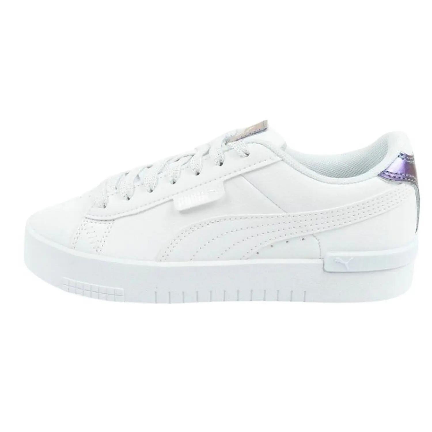 Zapatillas Deportivas de Cuero Jada Diseño Luminoso para Mujer Blanco 3/15