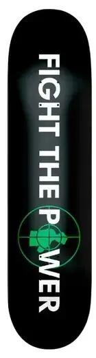 Skateboard Deck Element Public Enemy Pexe Stencil 8.25'' 4/4