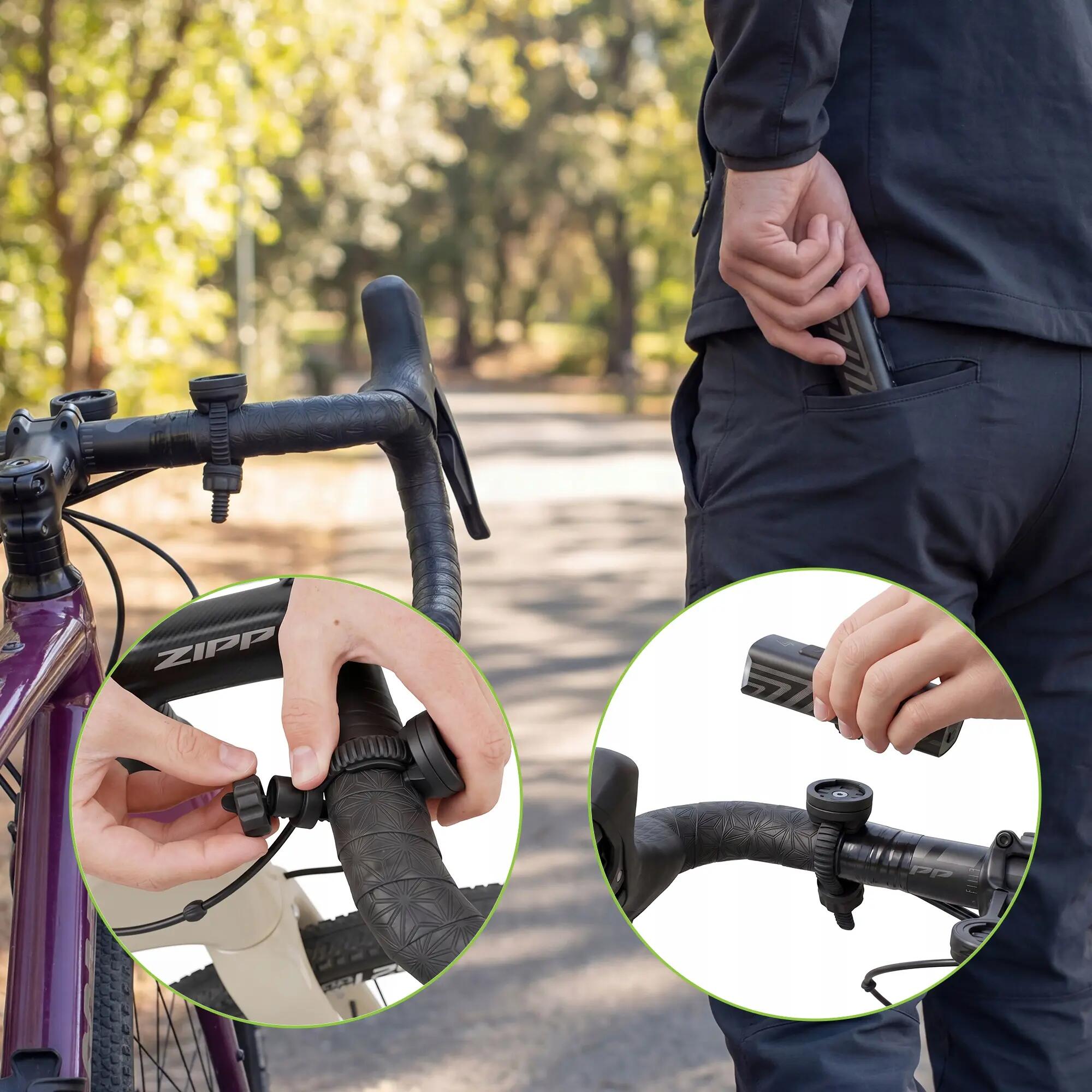 Luz frontal para bicicleta Vayox VAF2200 2200lm recarregável USB-C 11/16