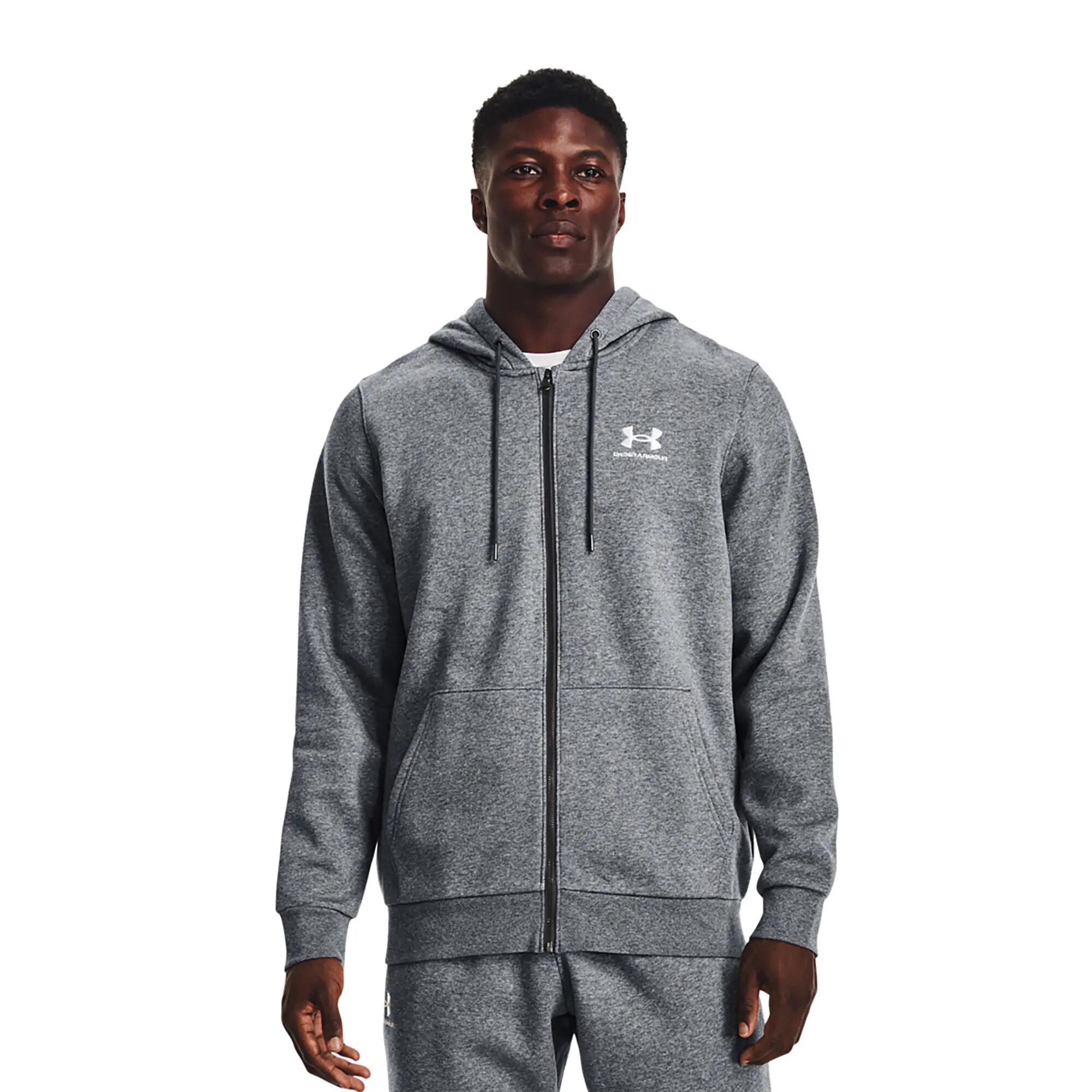 Bluza fitness męska UNDER ARMOUR Icon Fleece Full-Zip Hoodie z kapturem 7/7