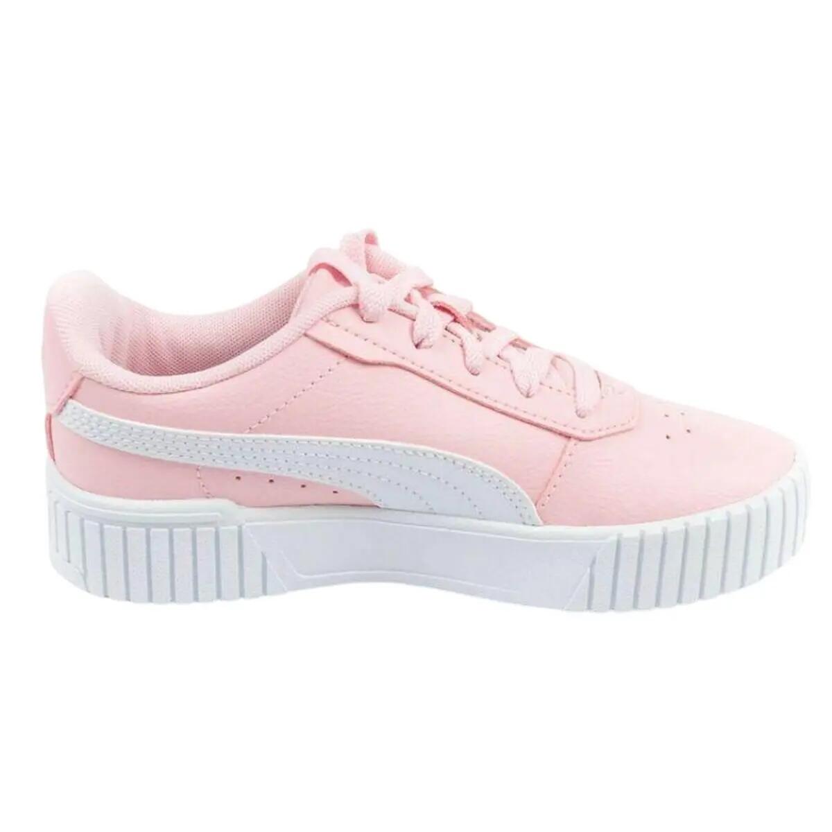Baskets Style Logo CARINA Enfant (Rose) 4/7