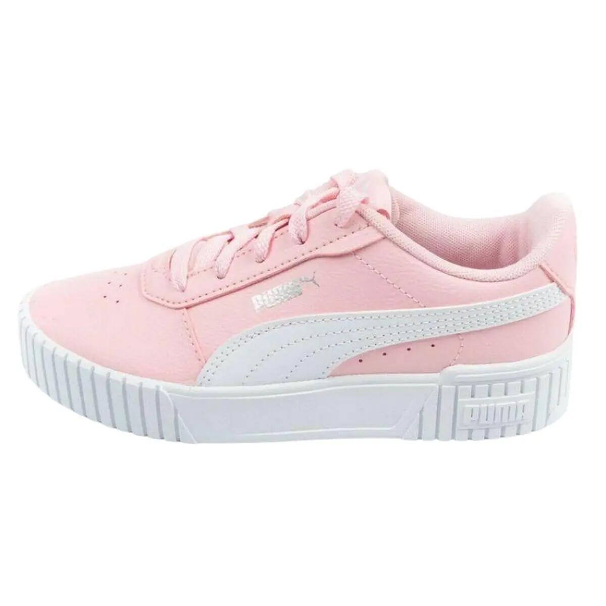 Baskets Style Logo CARINA Enfant (Rose) 3/7