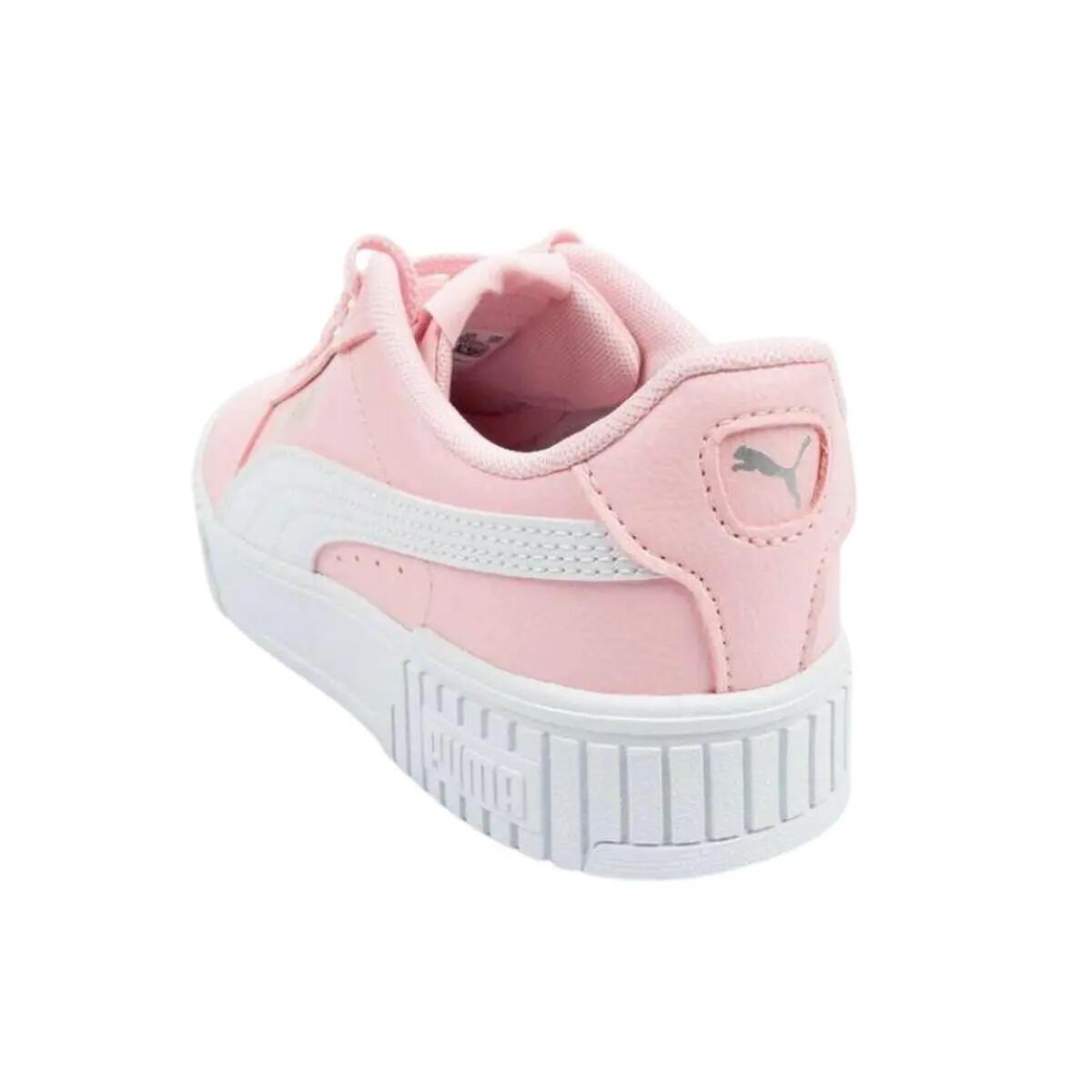 Baskets Style Logo CARINA Enfant (Rose) 2/7