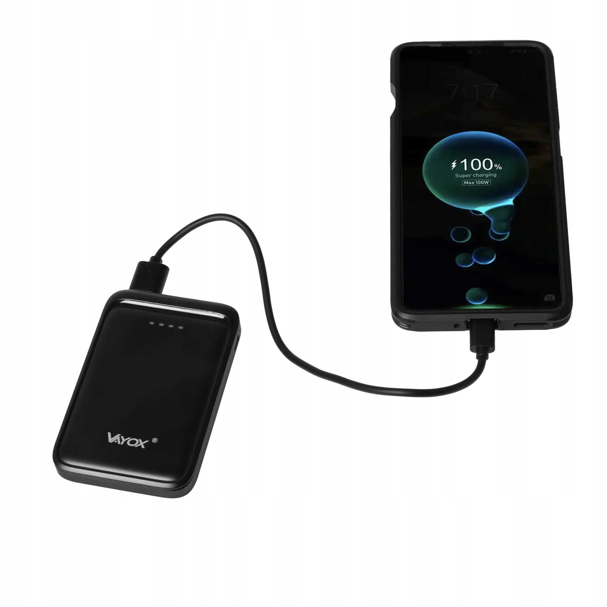 Powerbank Vayox VA0339 5000mAh USB USB-C 7/12