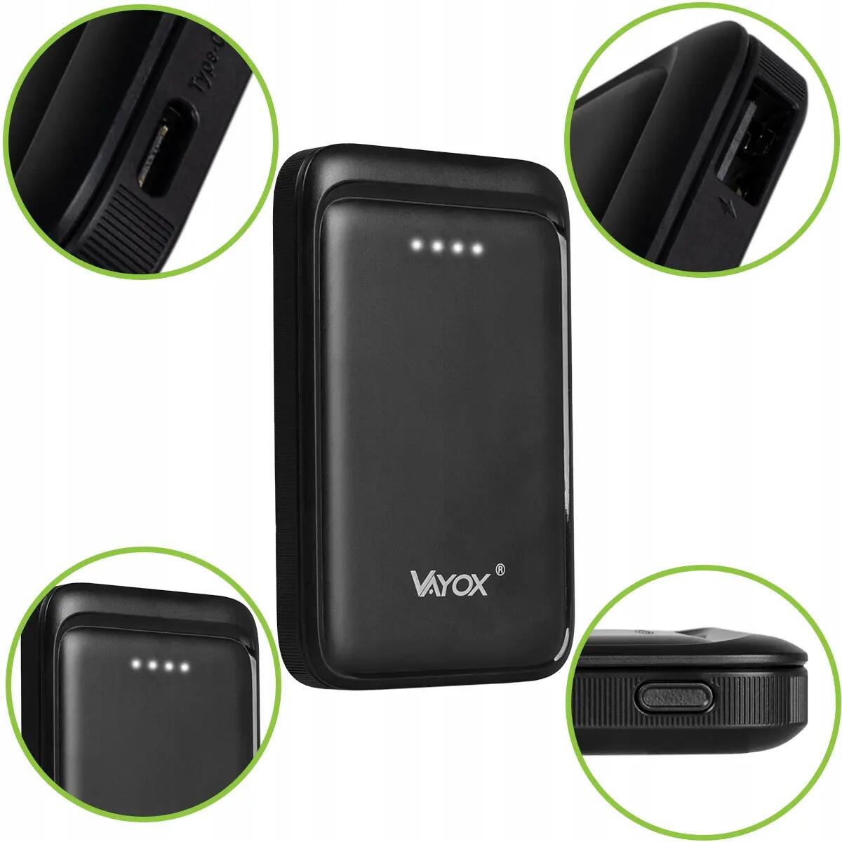 Powerbank Vayox VA0339 5000mAh USB USB-C 5/12