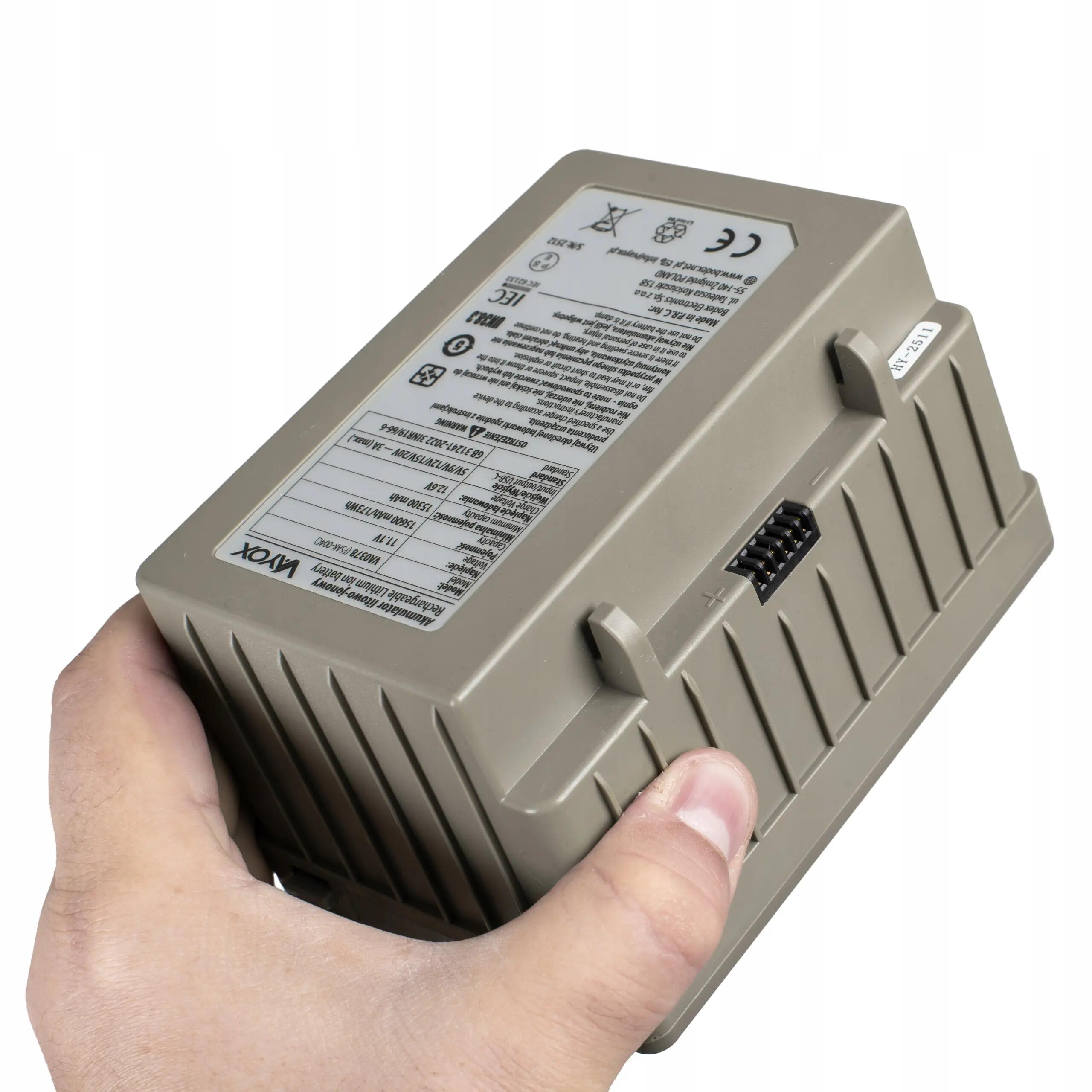 Baterie pro cestovní chladničky VA0378 akumulátor 15600mAh 173Wh 9/12