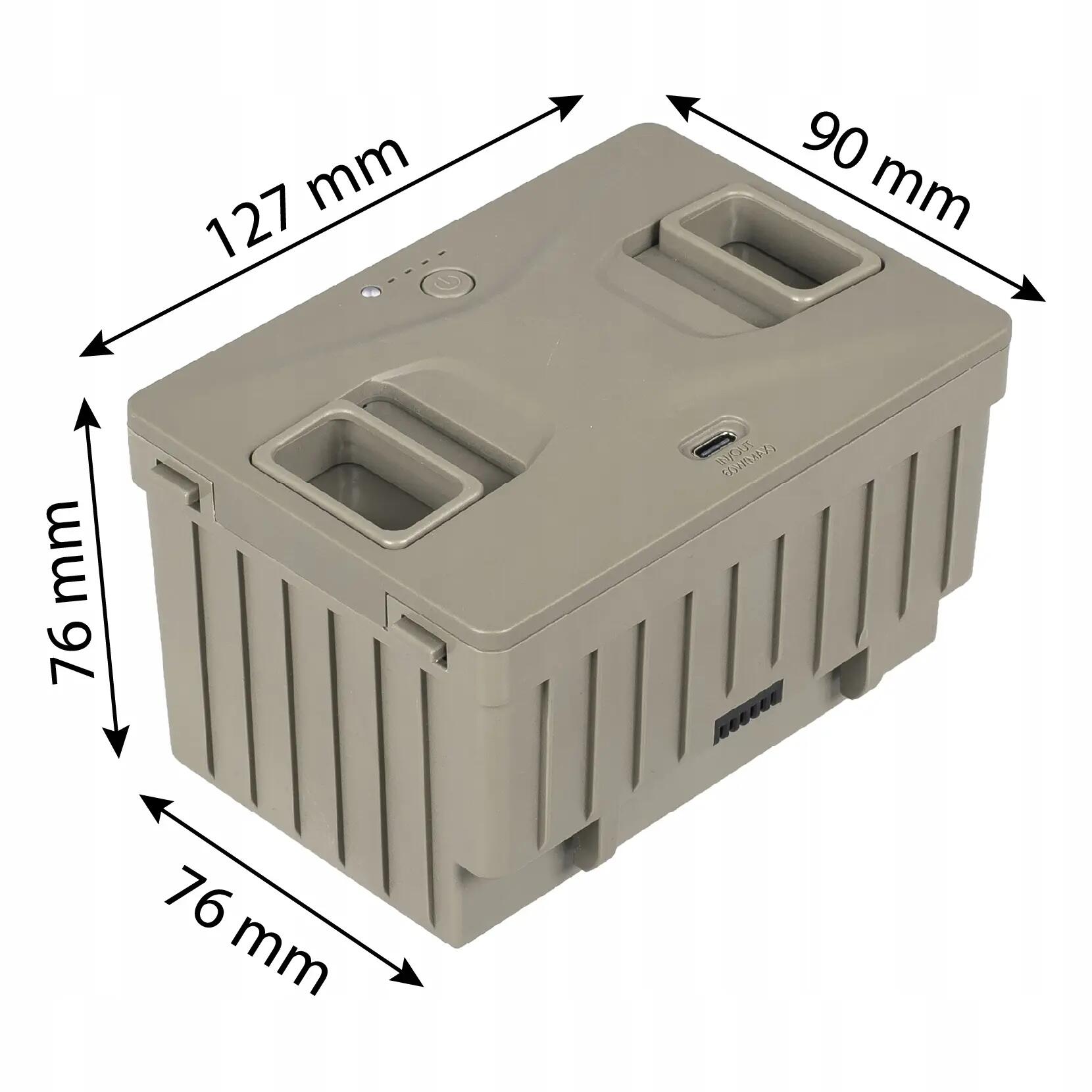 Baterie pro cestovní chladničky VA0378 akumulátor 15600mAh 173Wh 11/12