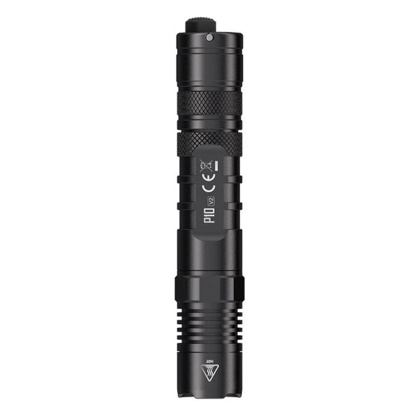 Torcia P10 V2 Torcia tattica - 1100 lumen - Nera 3/5
