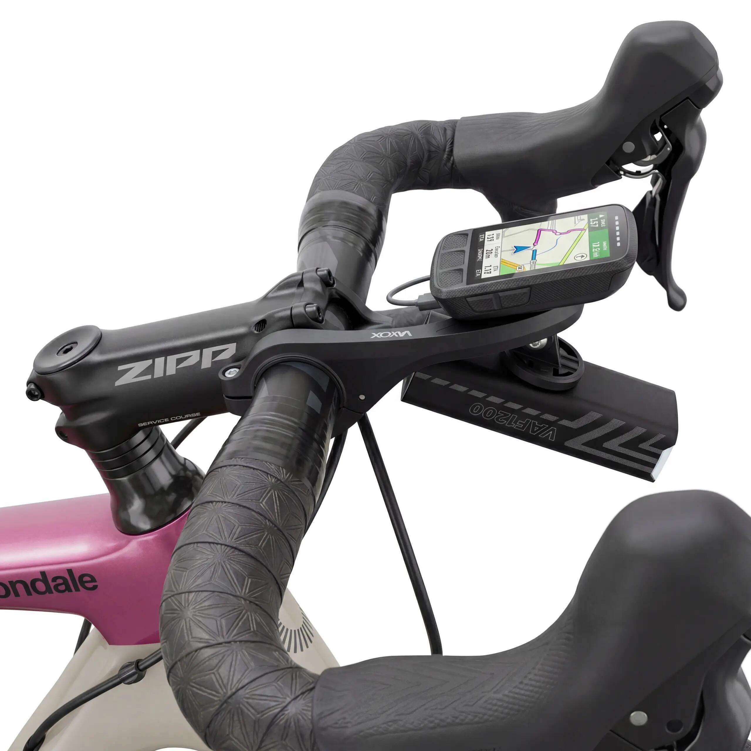 Suporte Vayox para ciclocomputador, navegação e luz Vayox / Garmin / Wahoo 5/15