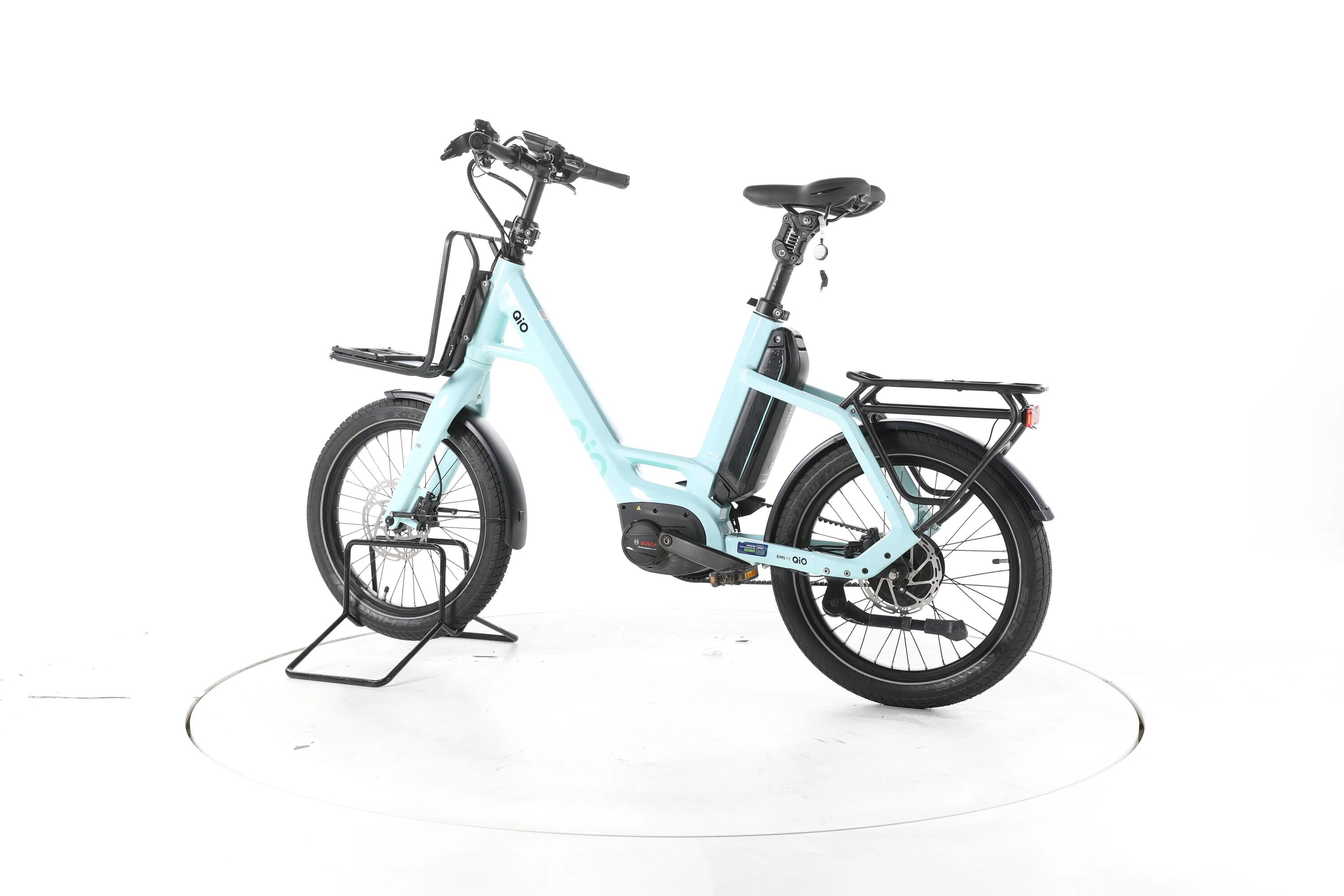 Second Life - QIO Eins P-E Kompakt E-Bike Niska rama - Bardzo dobry stan 7/7