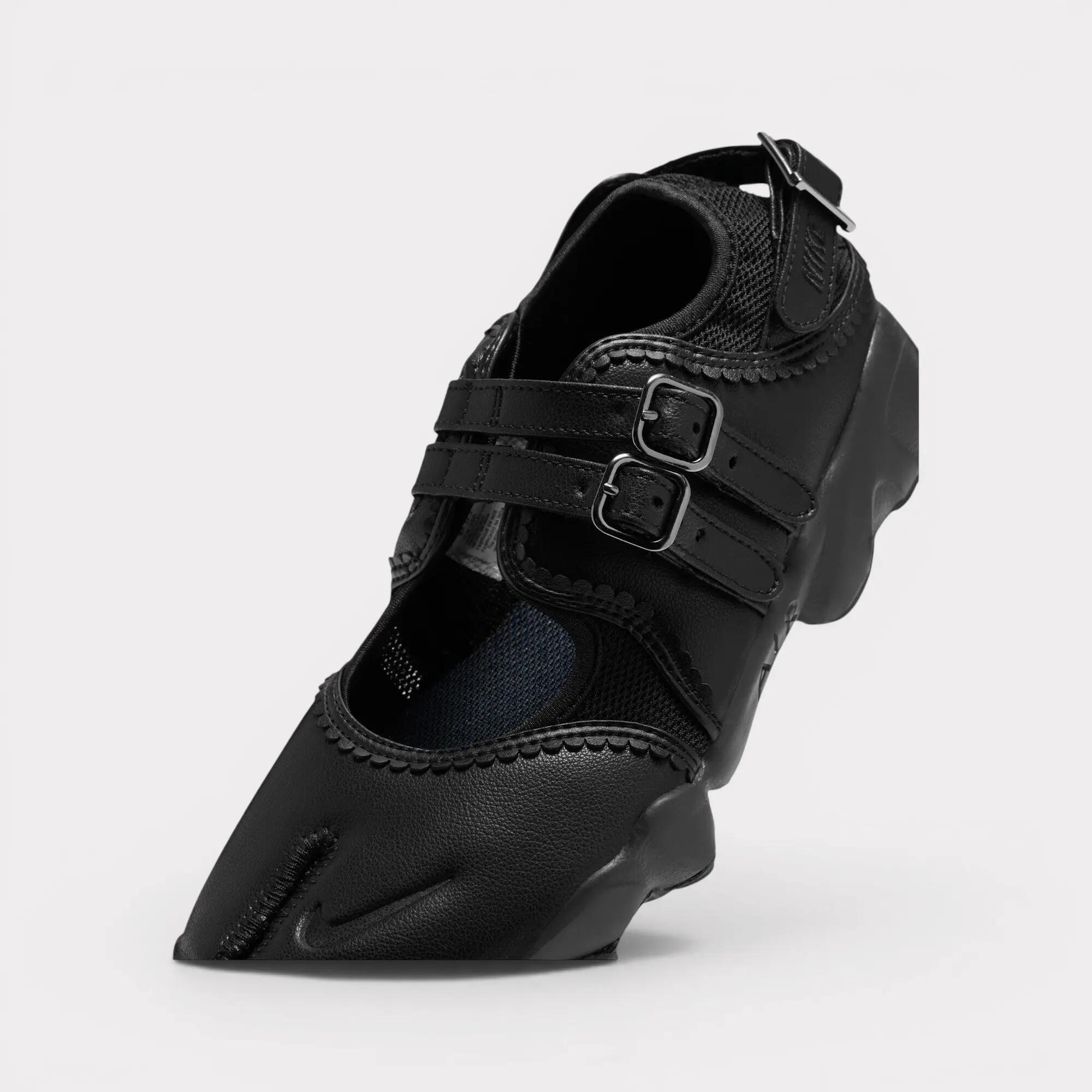 Nike Air Rift Triple Black Women's Buckle Strap 7/7