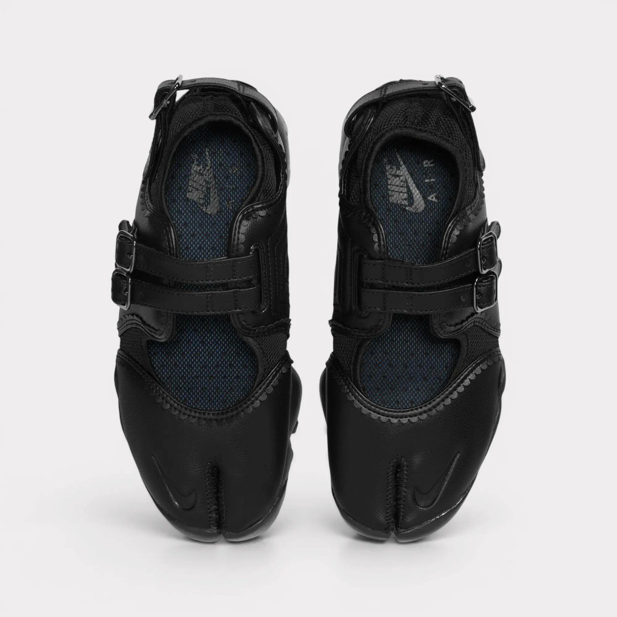Nike Air Rift Triple Black Women's Buckle Strap 5/7