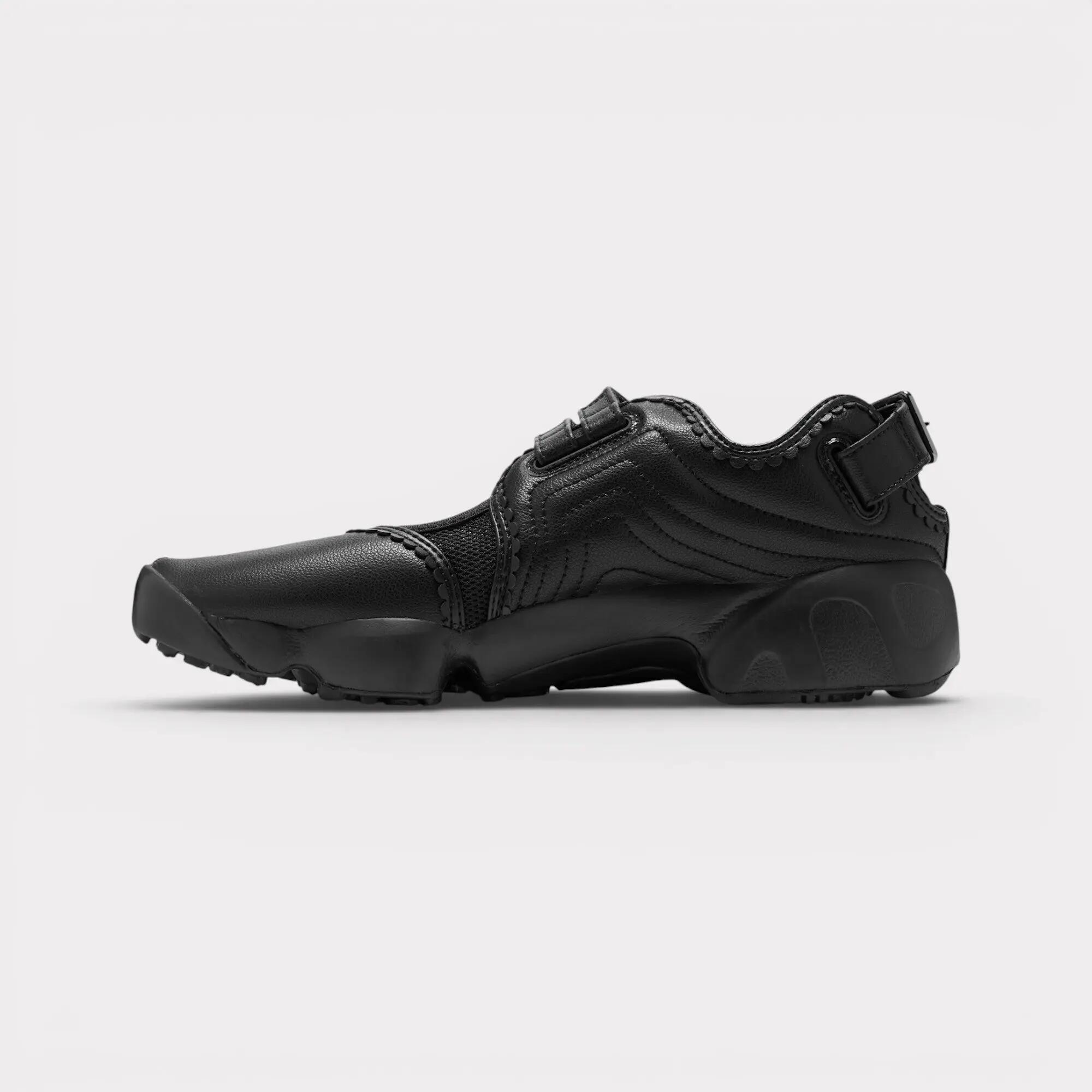 Nike Air Rift Triple Black Women's Buckle Strap 3/7