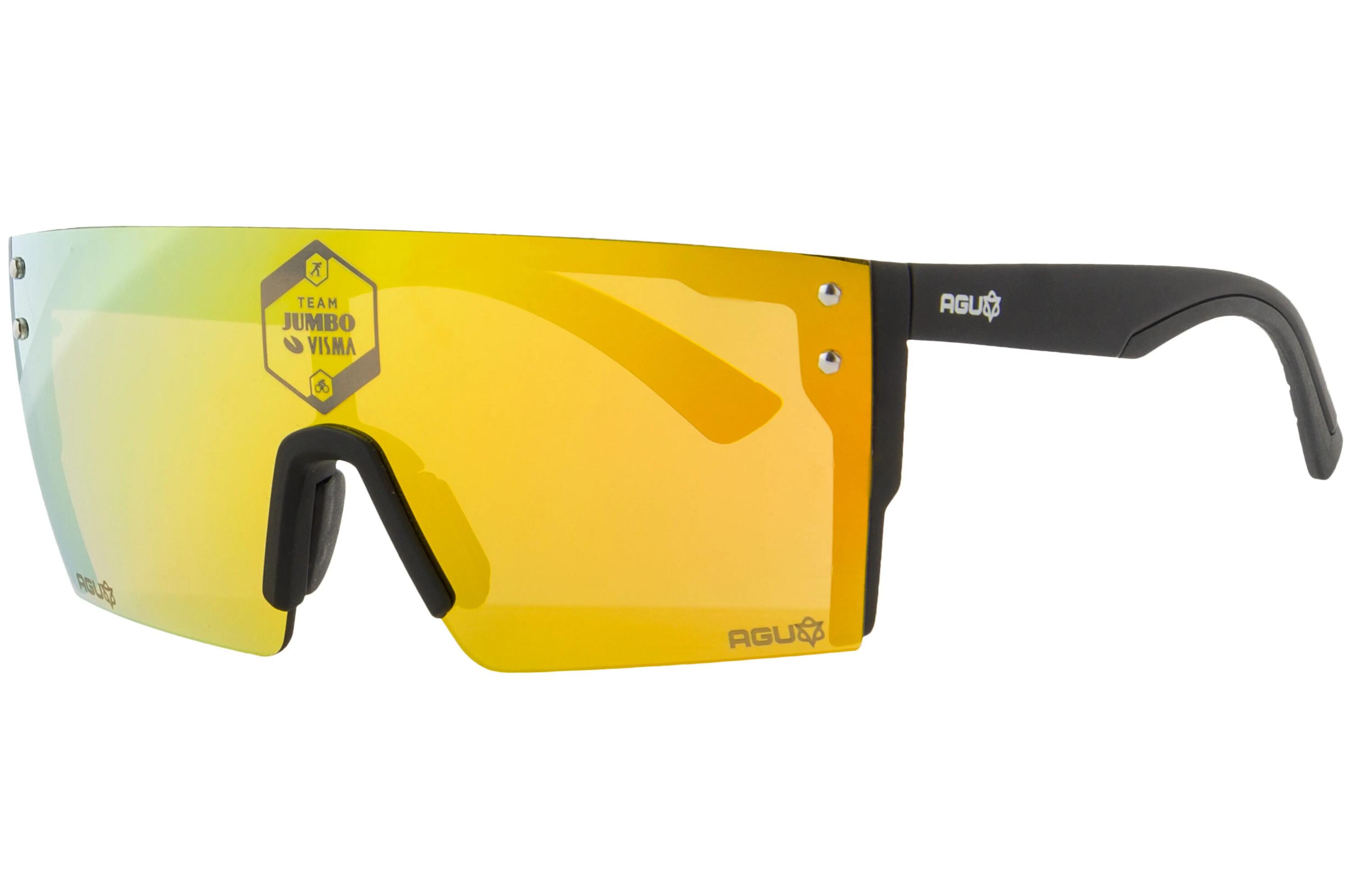 Podium Lunettes de vélo Noir Or Verre 2/3