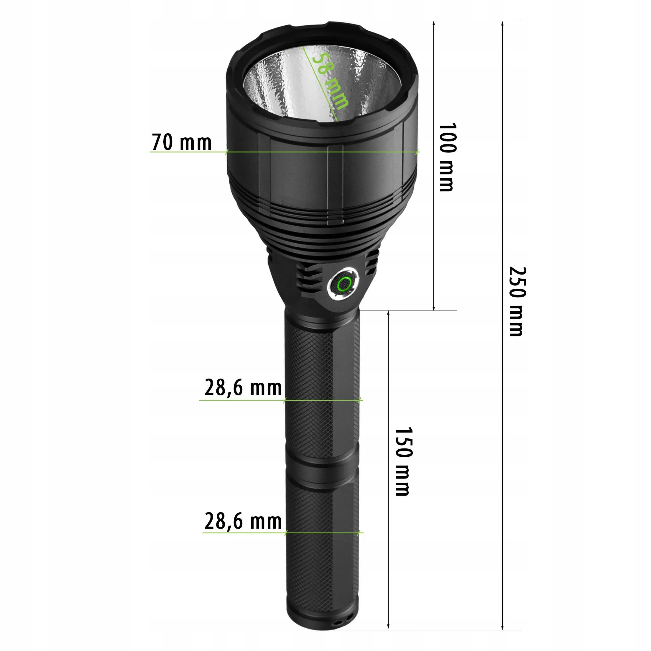 Lampe de poche Vayox VA0043, diode XHP9090, 3000lm 14/16