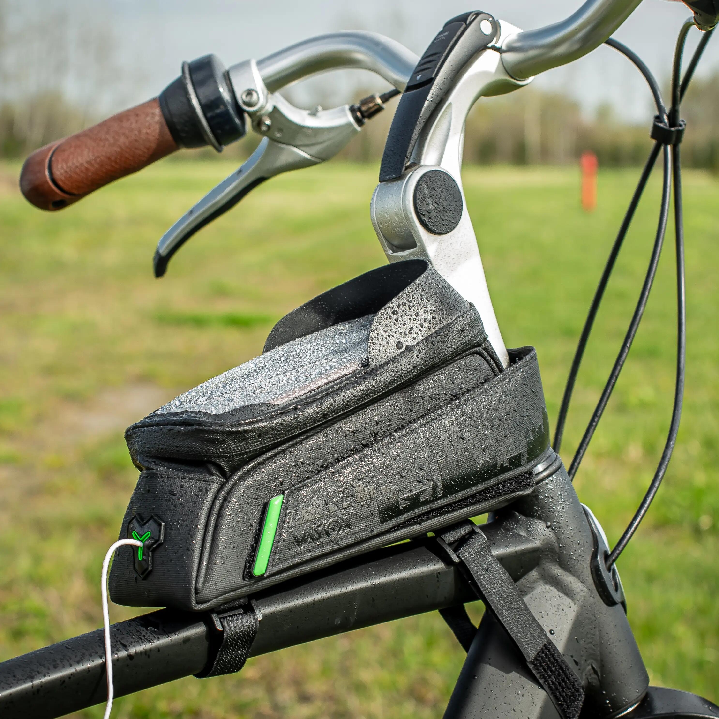 Fietstas voor frame VAYOX VA0170 met telefoonhoesje. 13/15