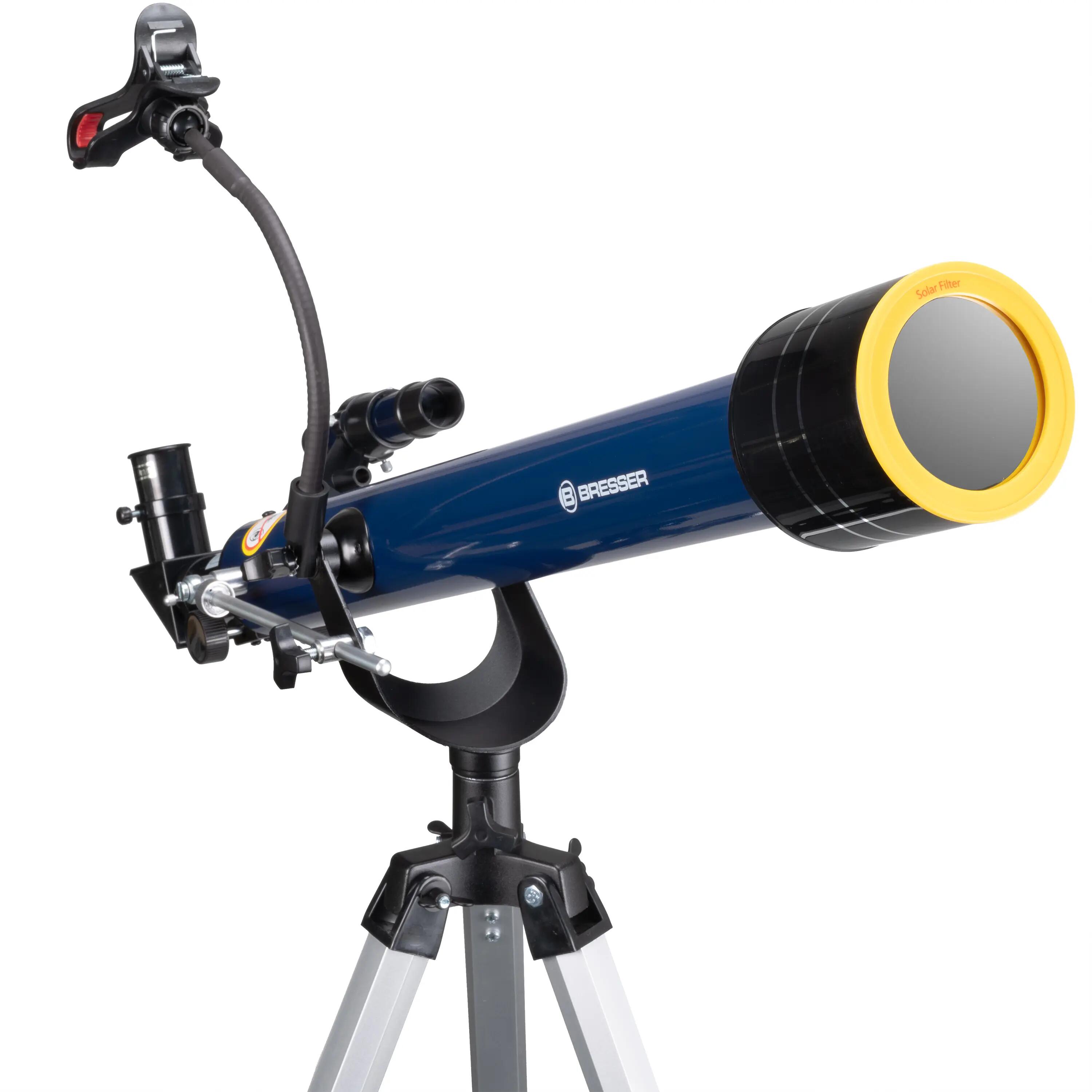 SKYLUX Lunette astronomique 60/700 mm avec support pour smartphone et filtre so 5/5