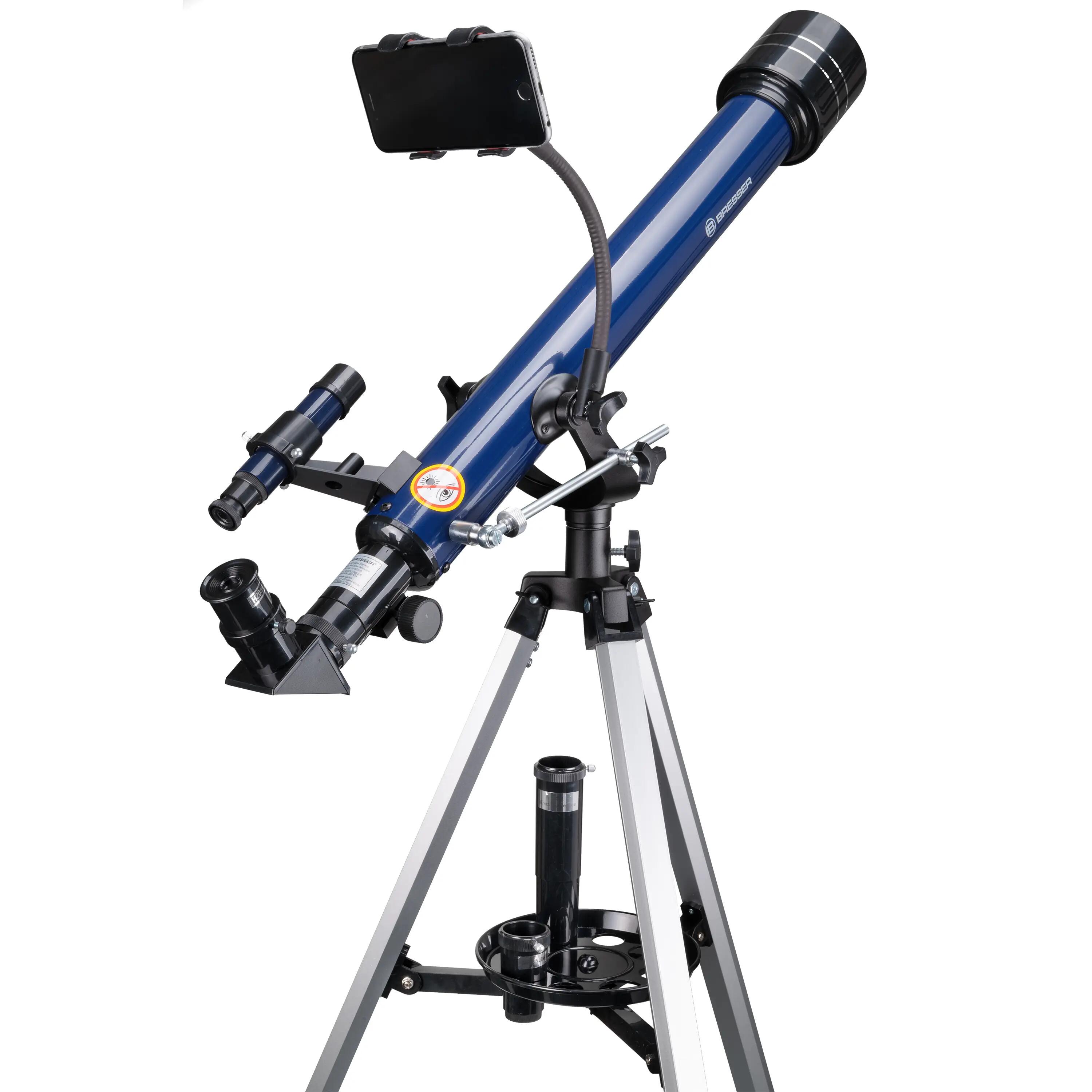 SKYLUX Lunette astronomique 60/700 mm avec support pour smartphone et filtre so 4/5