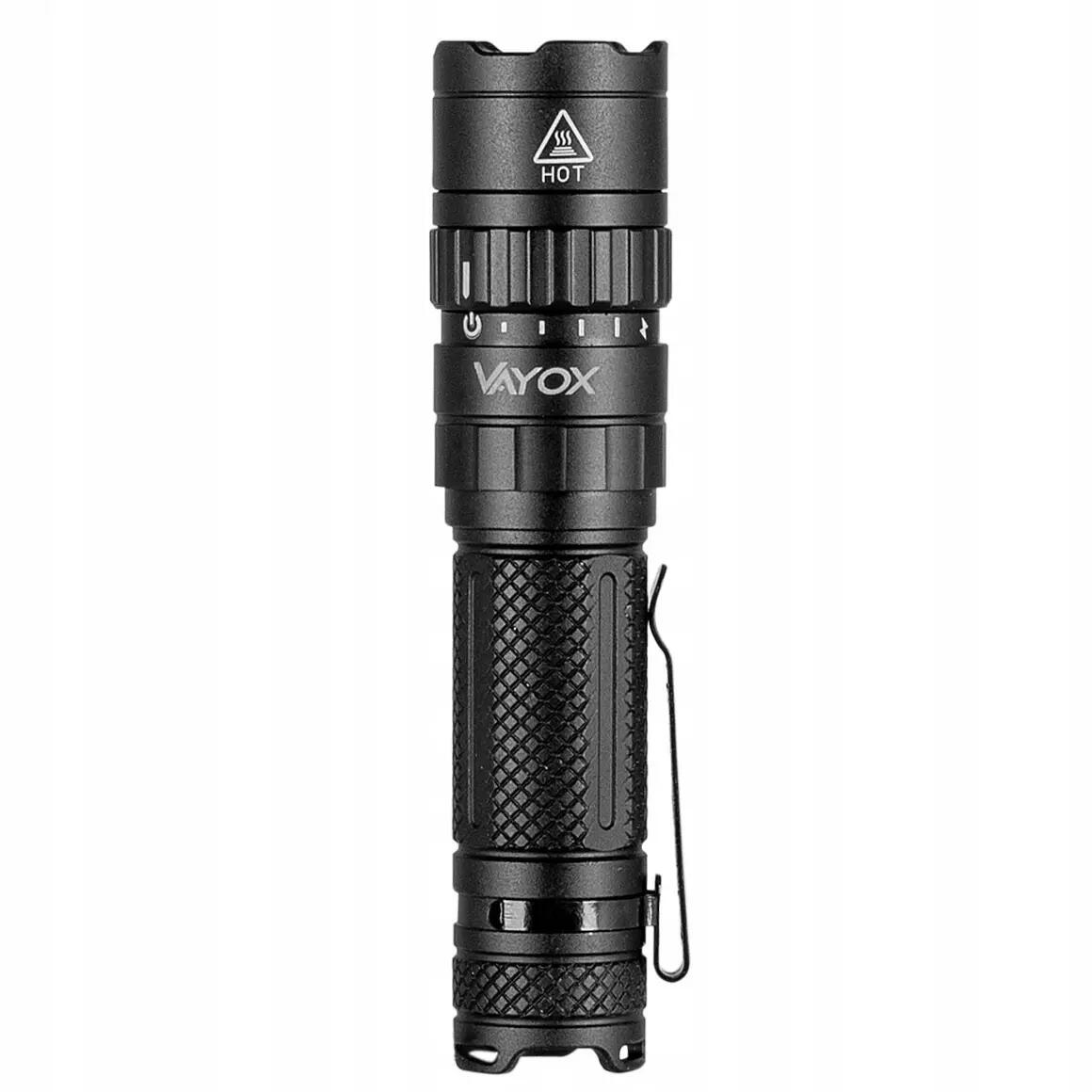 Lampe de poche manuelle Vayox VA0077, rechargeable, 1500lm 10/16