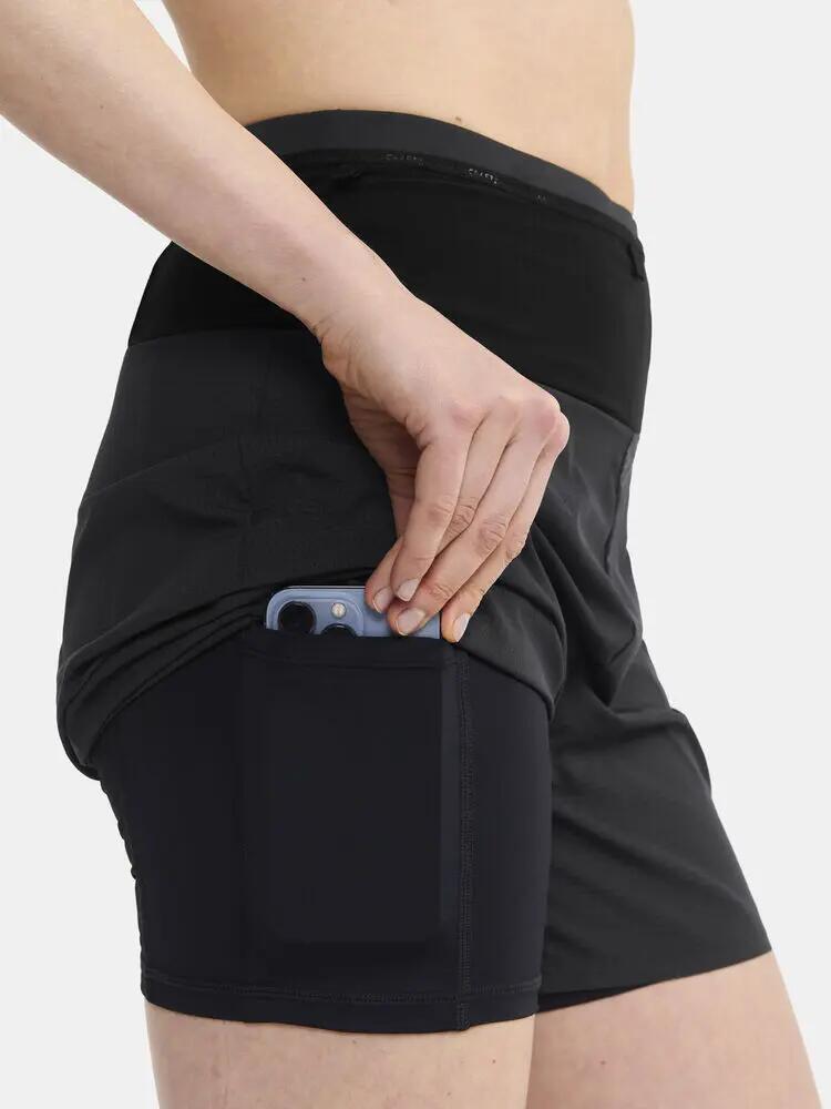 craft PRO Trail Shorts W – Short 2in1 leggero e stretch 7/7