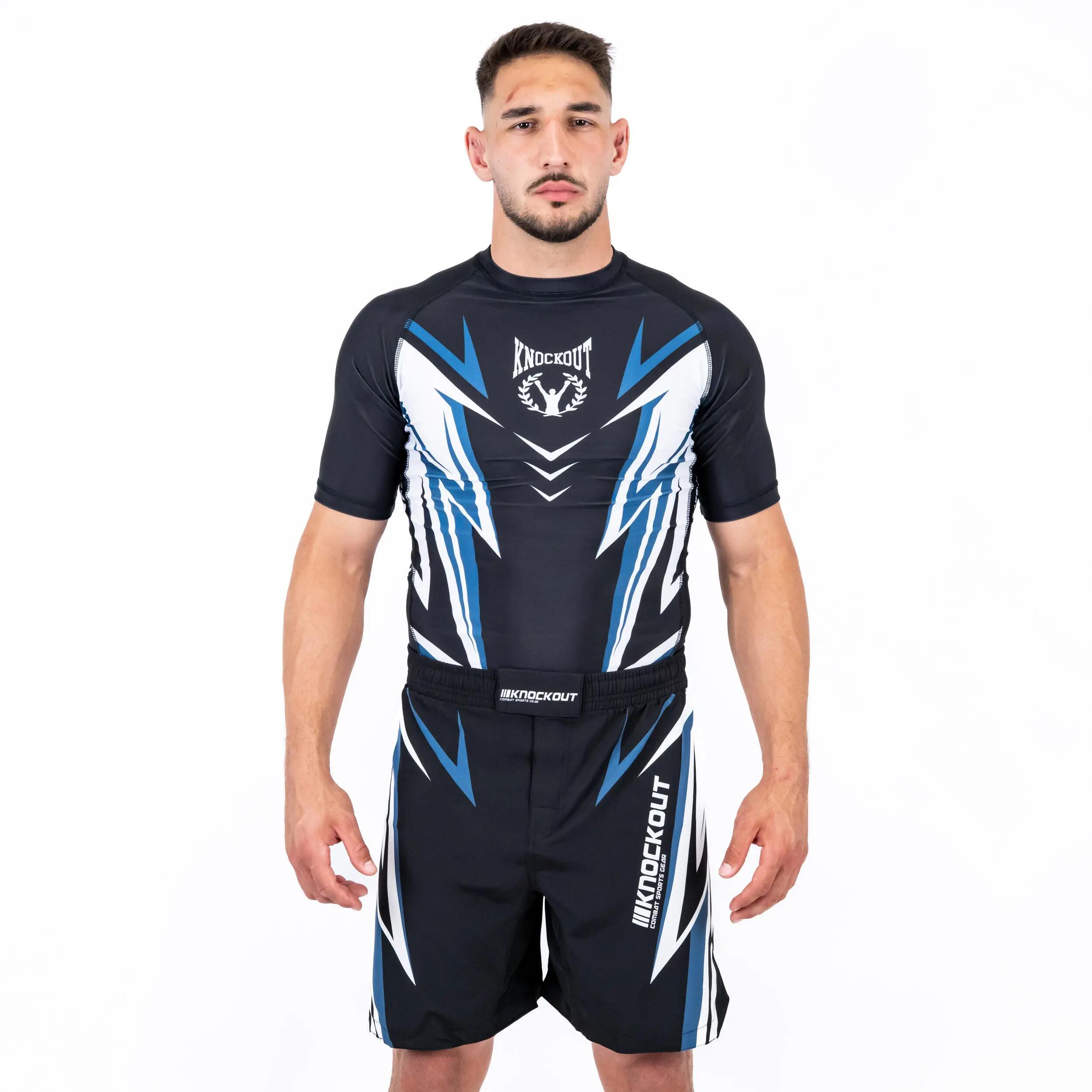 Tricou Compresie Pro Sparring 2.0 S / Alb/Negru