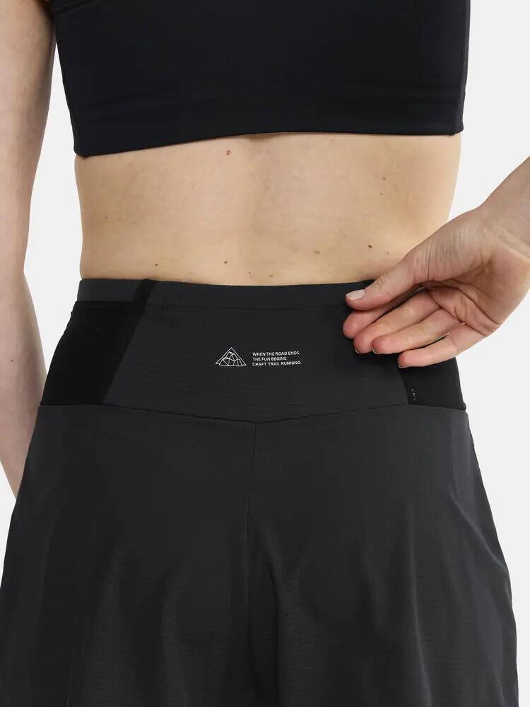 craft PRO Trail Shorts W – Short 2in1 leggero e stretch 6/7