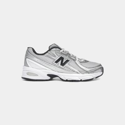 New balance 740 white silver metallic navy