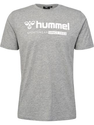 hummel T-shirt manches courtes en coton à grand logo