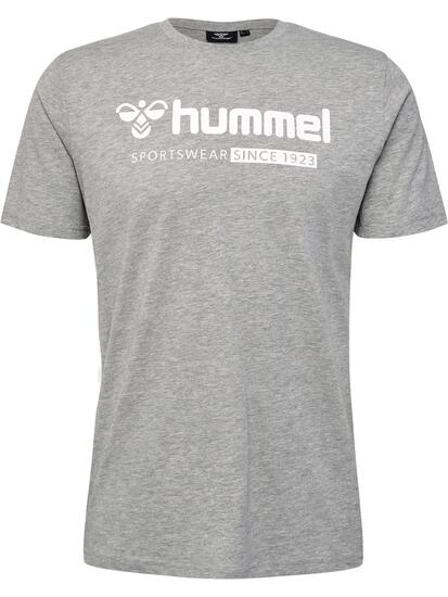 hummel T-shirt manches courtes en coton à grand logo