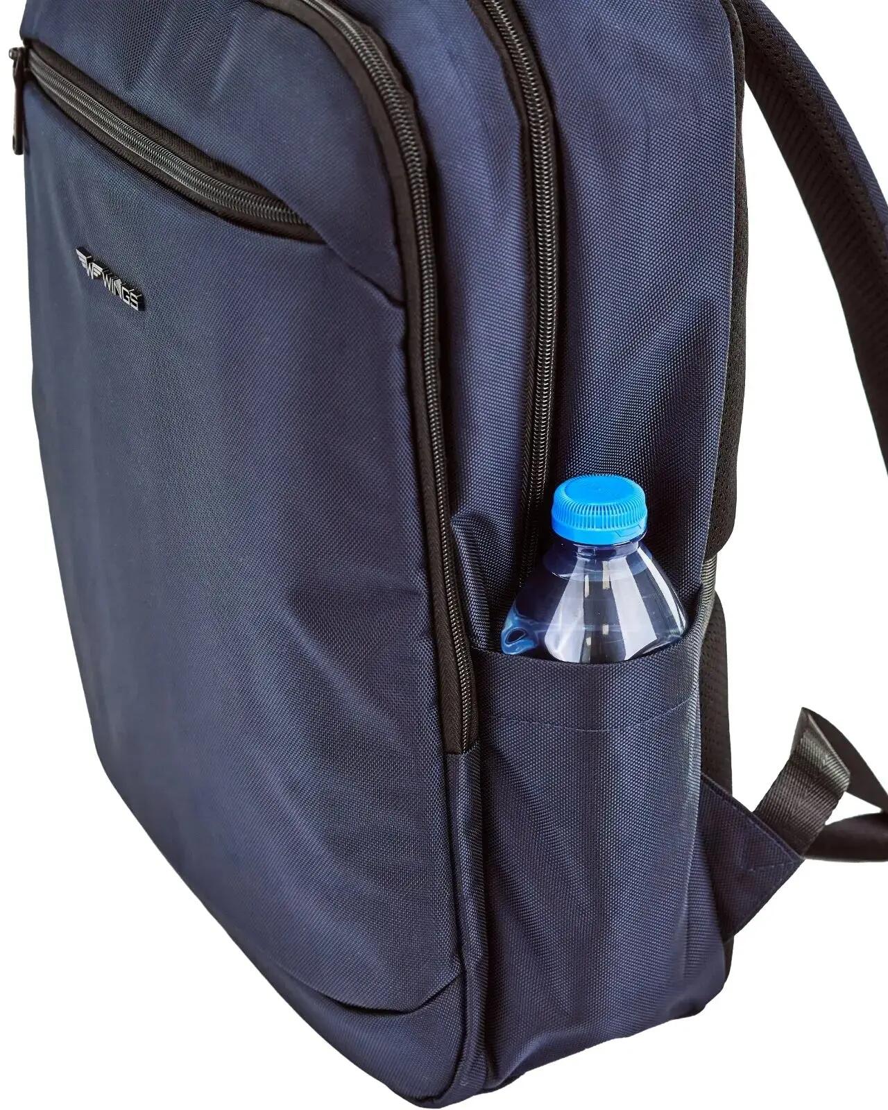 Grand sac à dos de voyage cabine WINGS BRANT pour ordinateur portable DARK BLUE 9/10