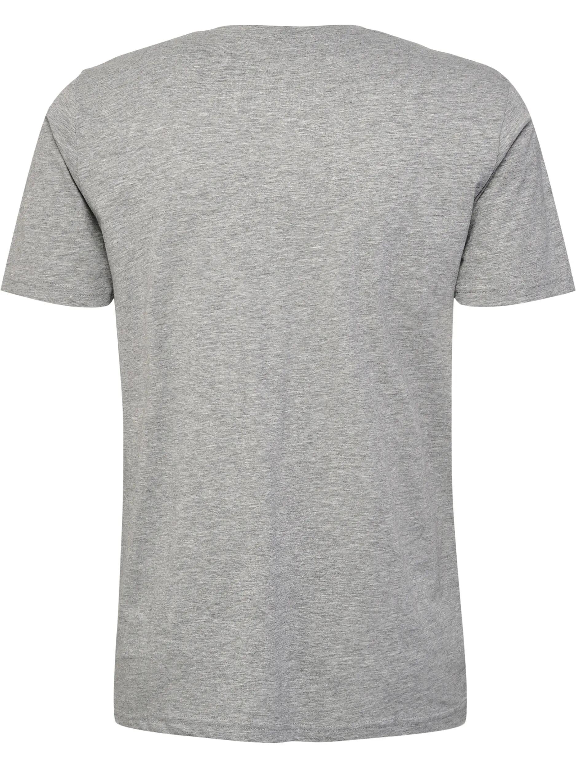 hummel T-shirt manica corta in cotone con grande logo 2/4