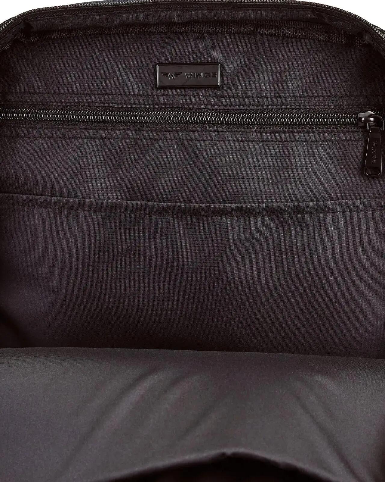 Grand sac à dos de voyage cabine WINGS BRANT pour ordinateur portable NOIR 10/10